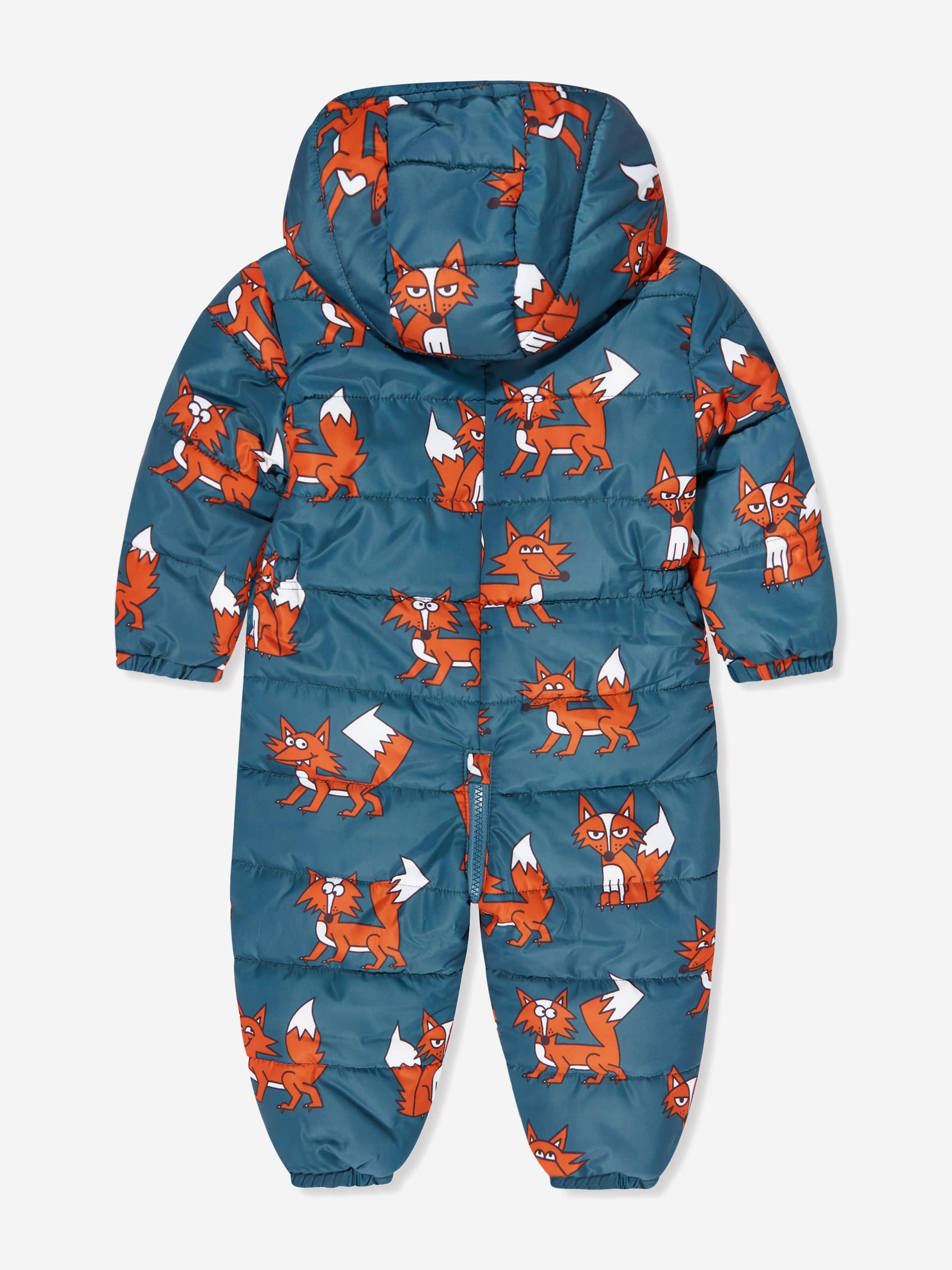 Stella McCartney Baby Boys Fox Print Snowsuit