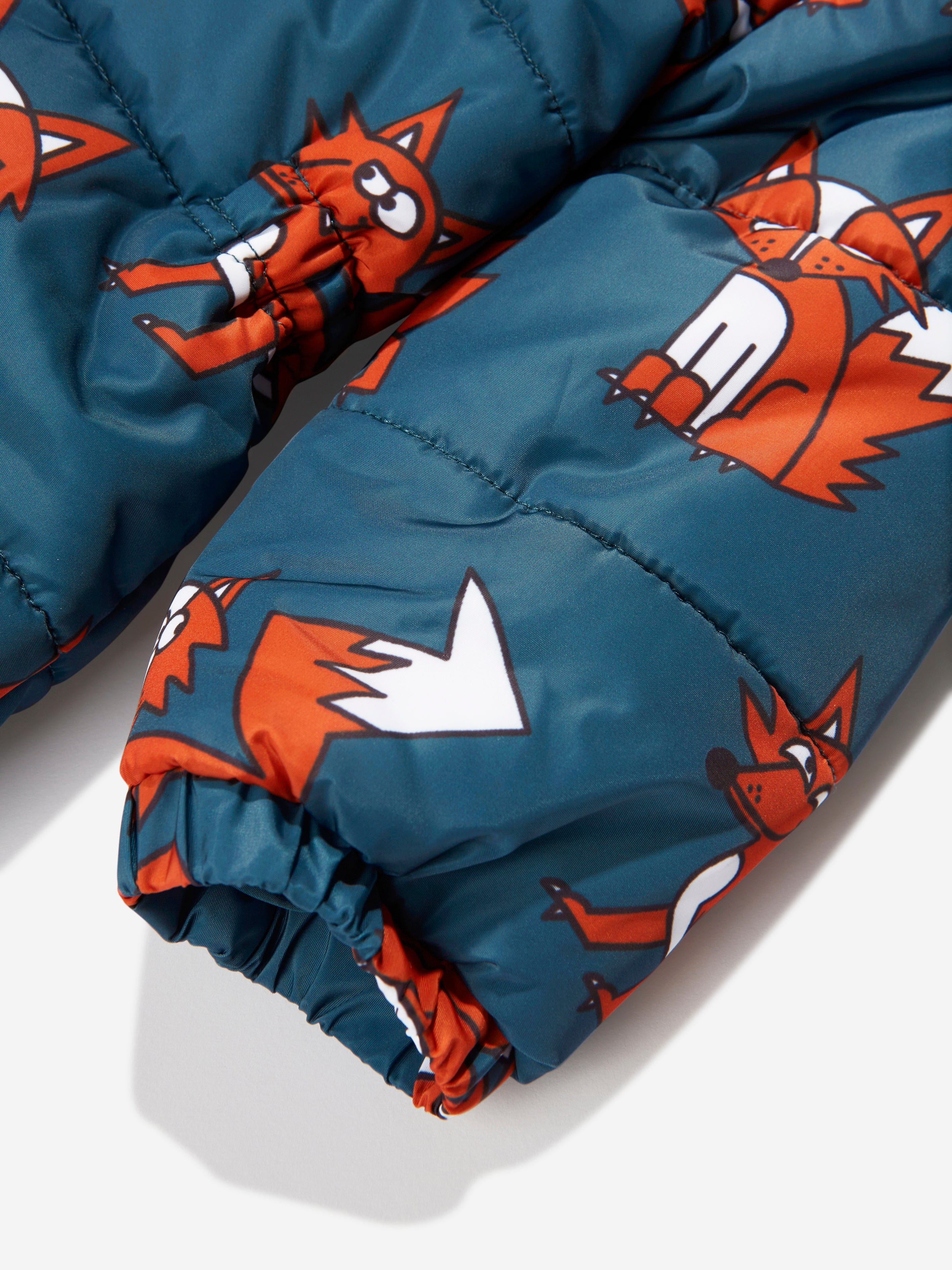 Stella McCartney Baby Boys Fox Print Snowsuit