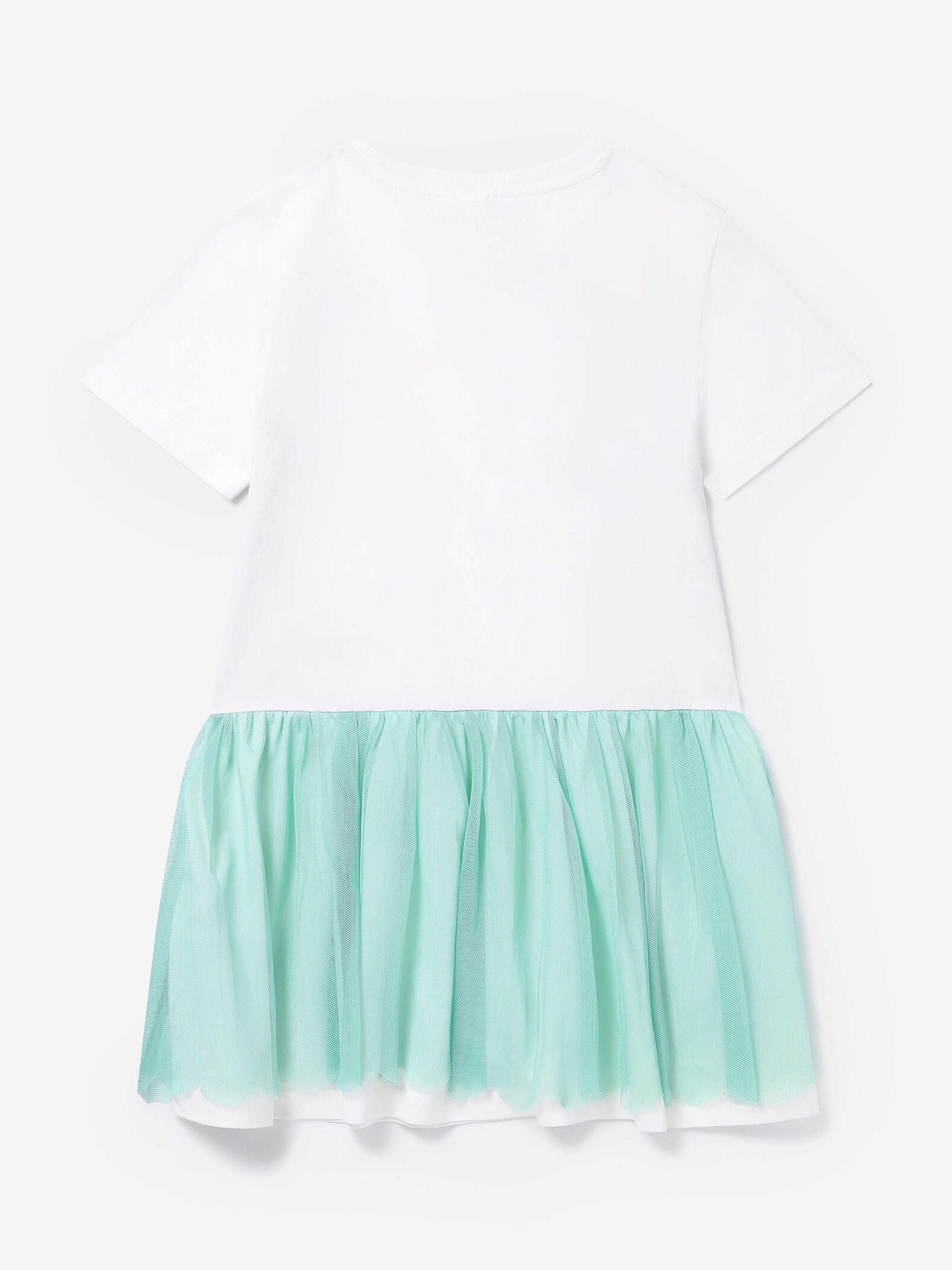 Stella McCartney Baby Girls Seahorses Jersey Dress in Ivory