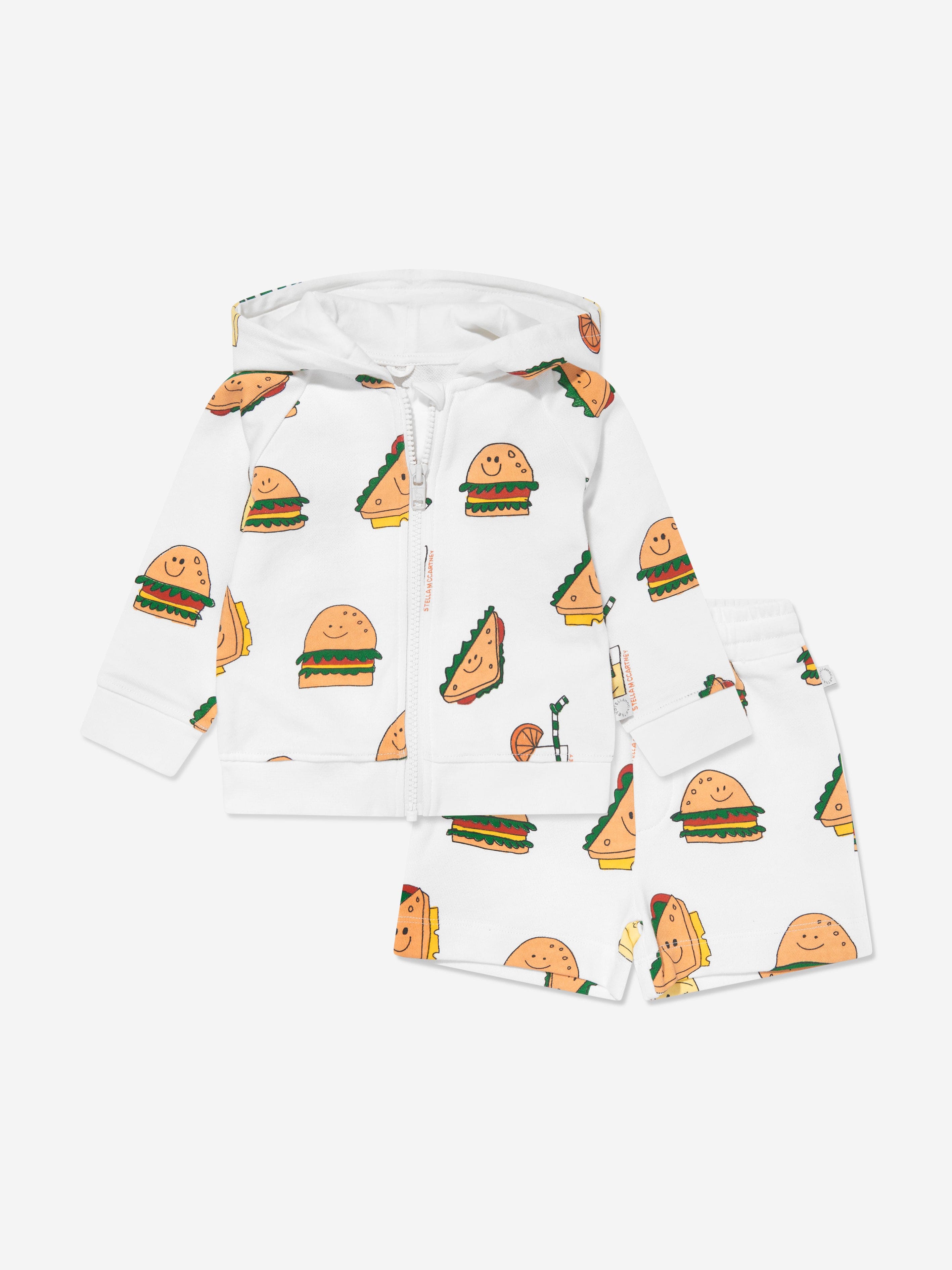 Stella McCartney Baby Boys Short Set in Multicolour