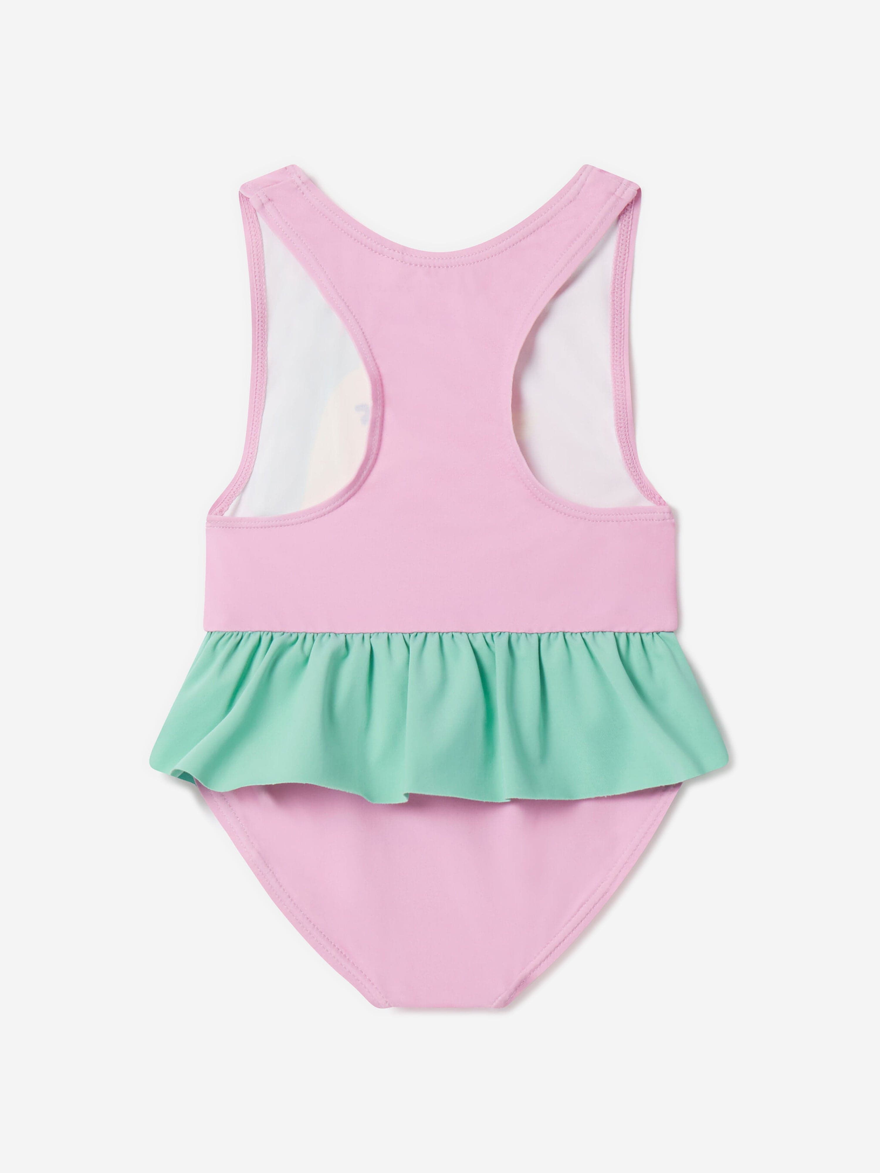 Stella McCartney Baby Girls Seahorse Swimsuit in Pink