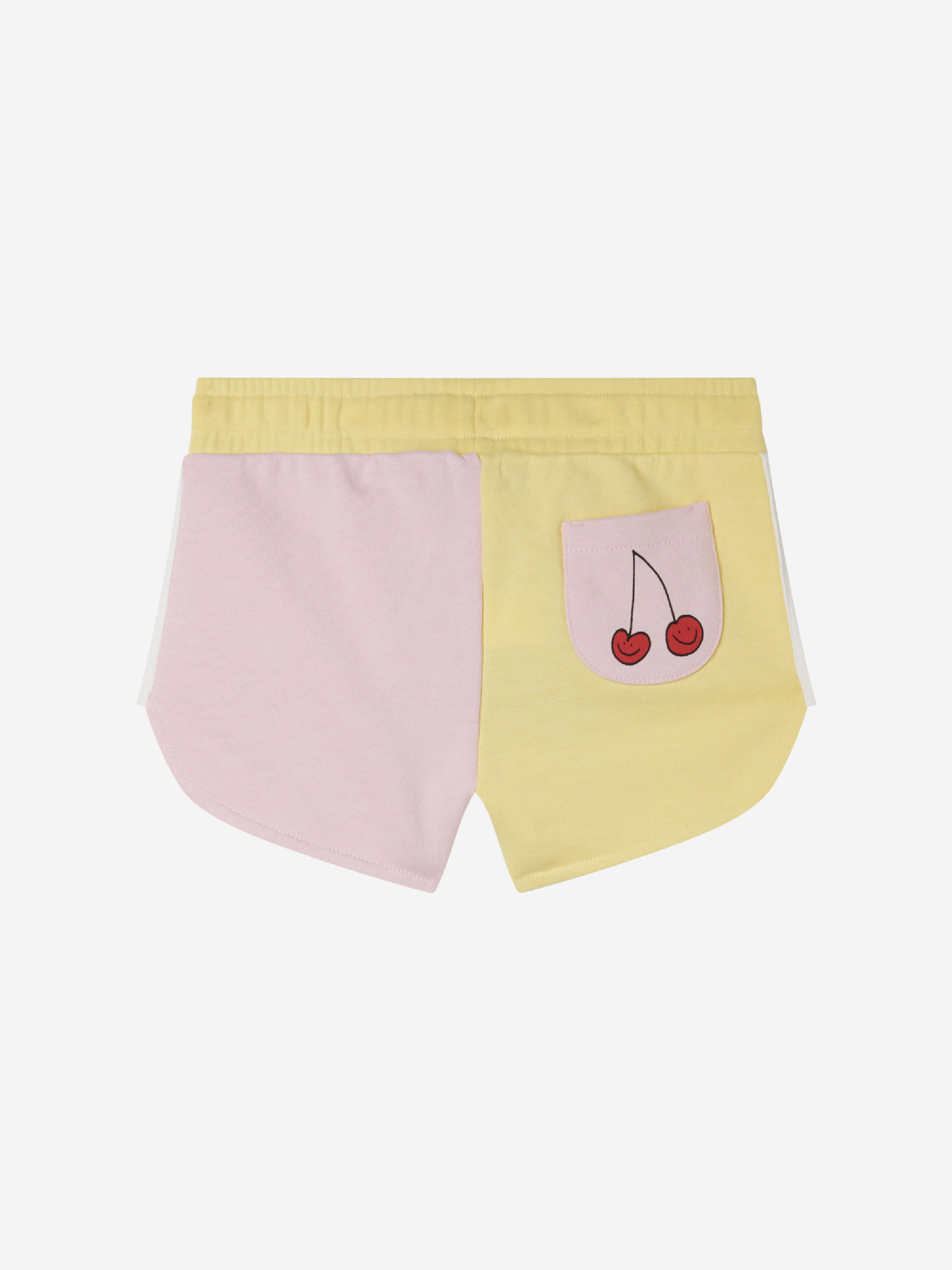 Stella McCartney Girls Colourblock Shorts in Multicolour