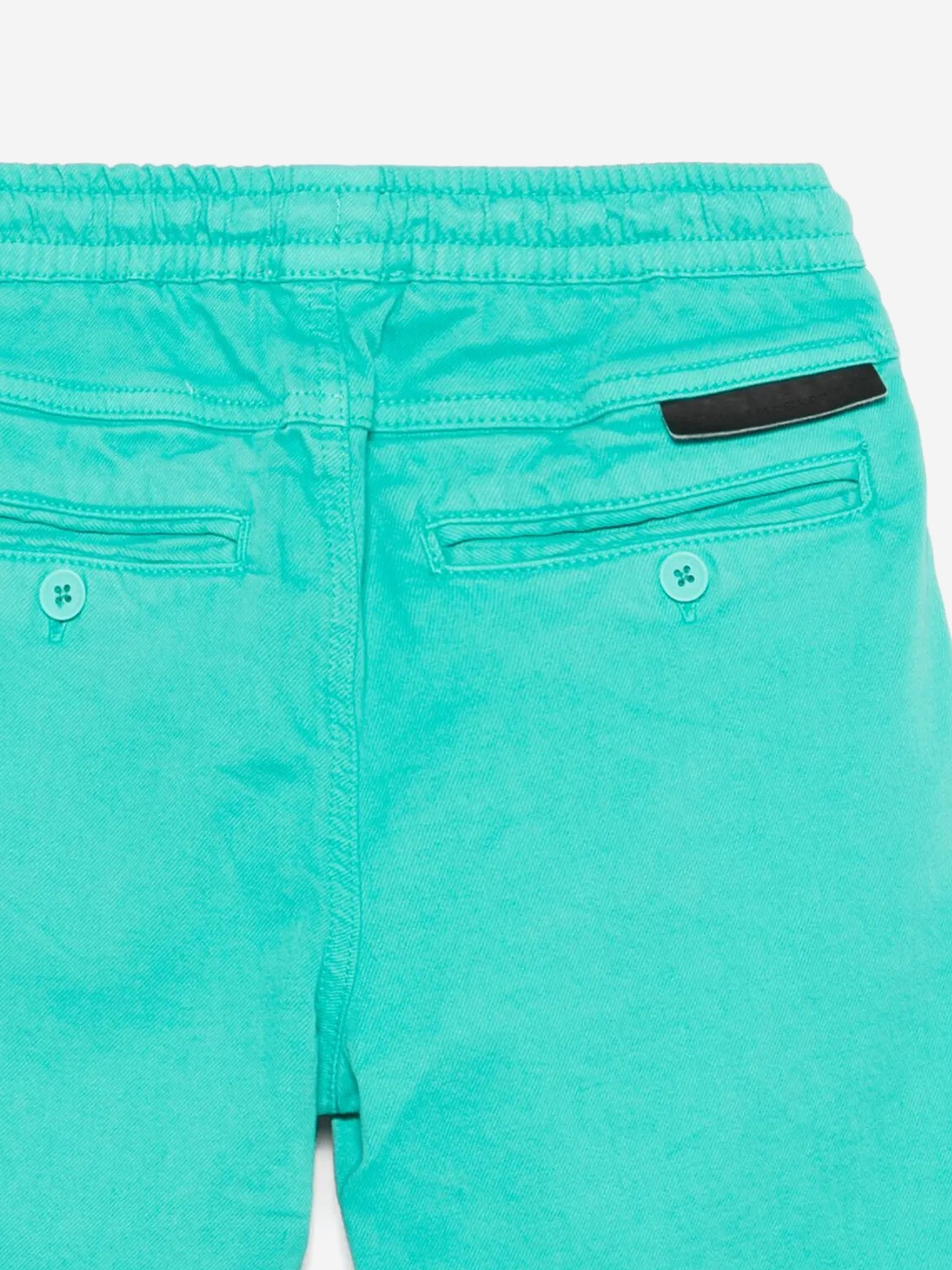 Stella McCartney Boys Logo Shorts in Green