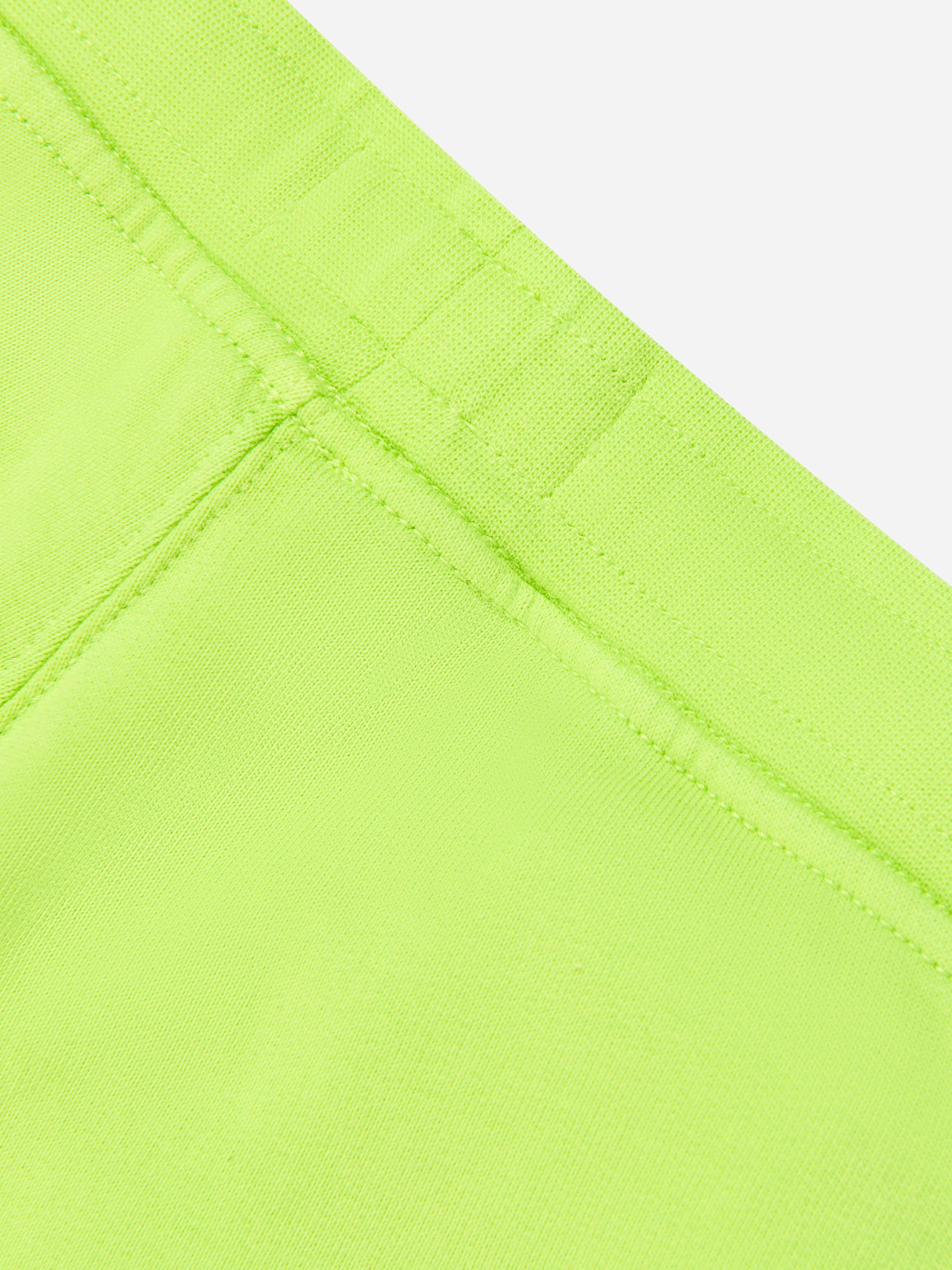 Stone Island Boys Logo Pocket Shorts in Green
