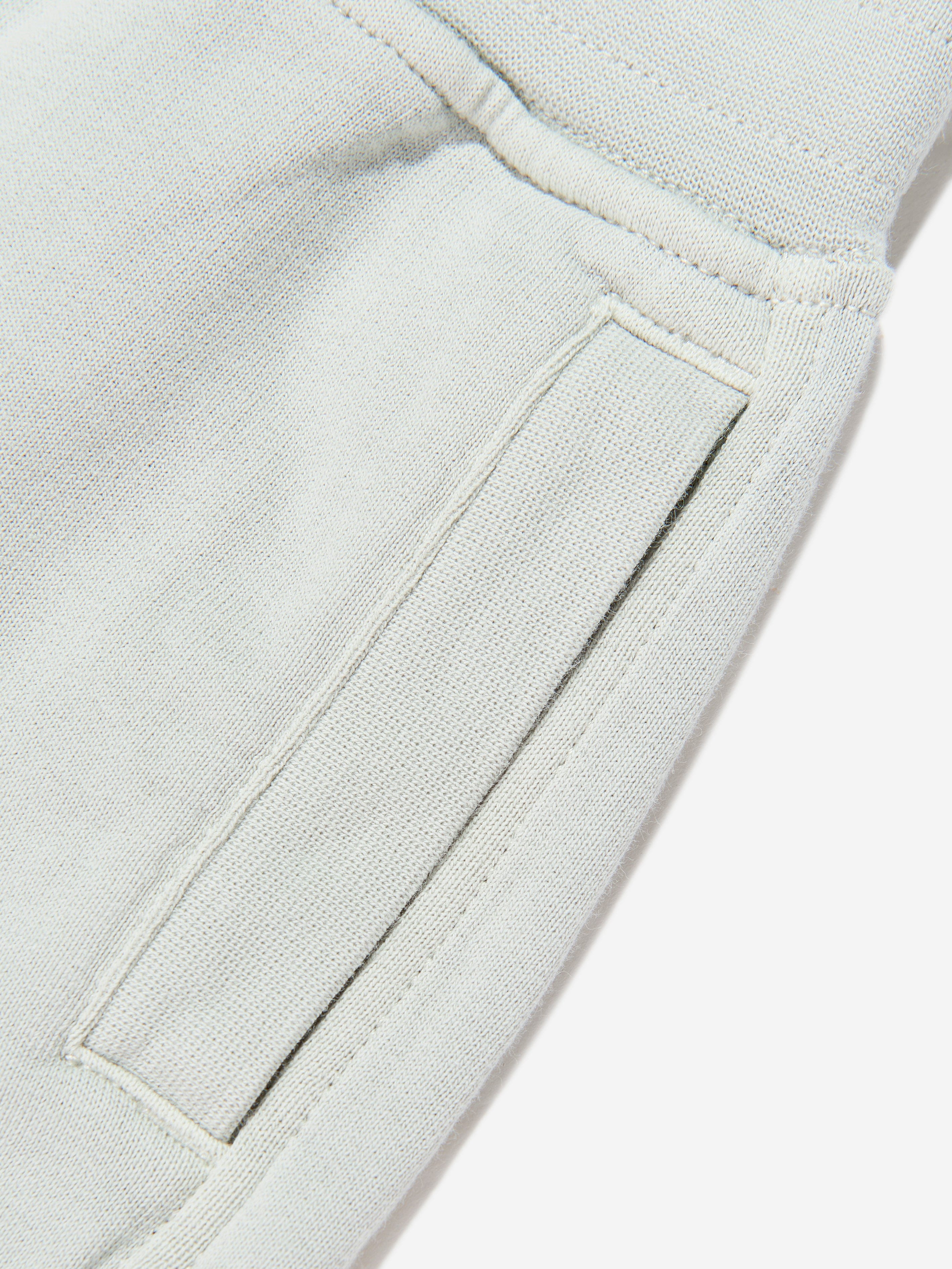Stone Island Boys Logo Pocket Shorts in Grey