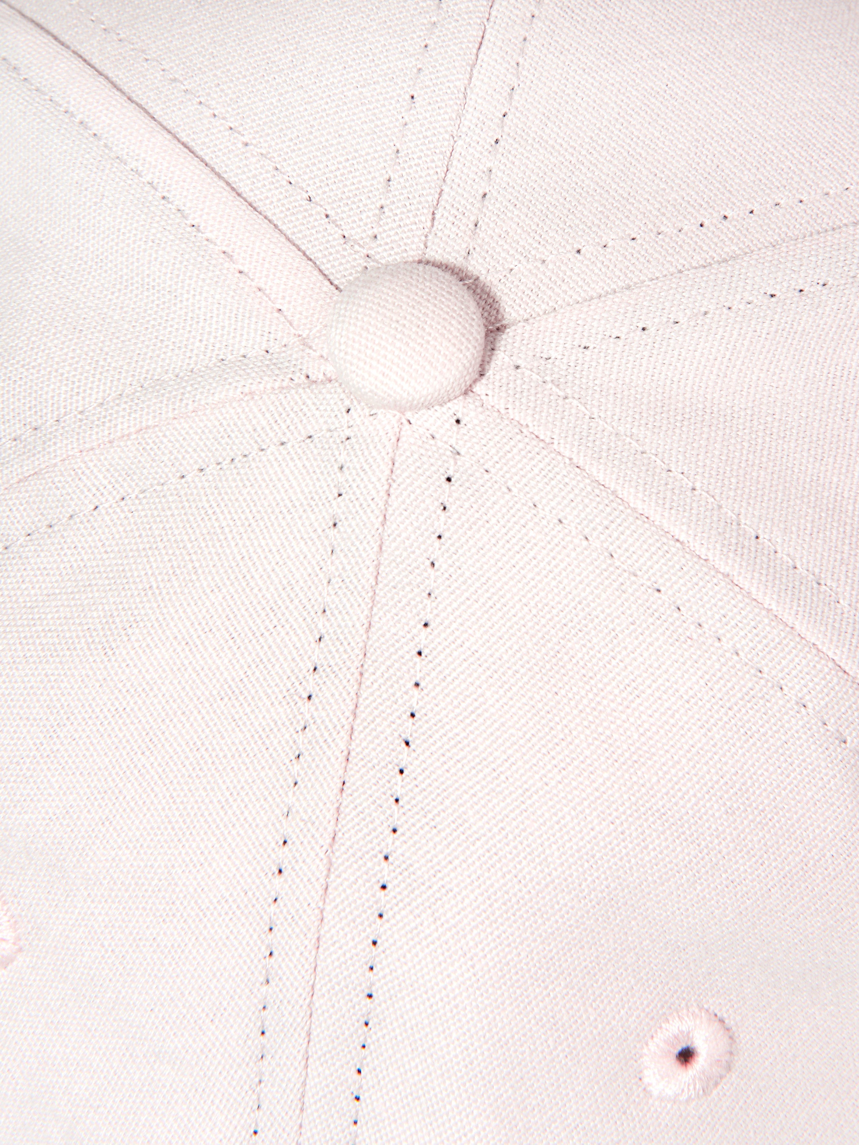 Stone Island Boys Embroidered Compass Logo Cap in Pink