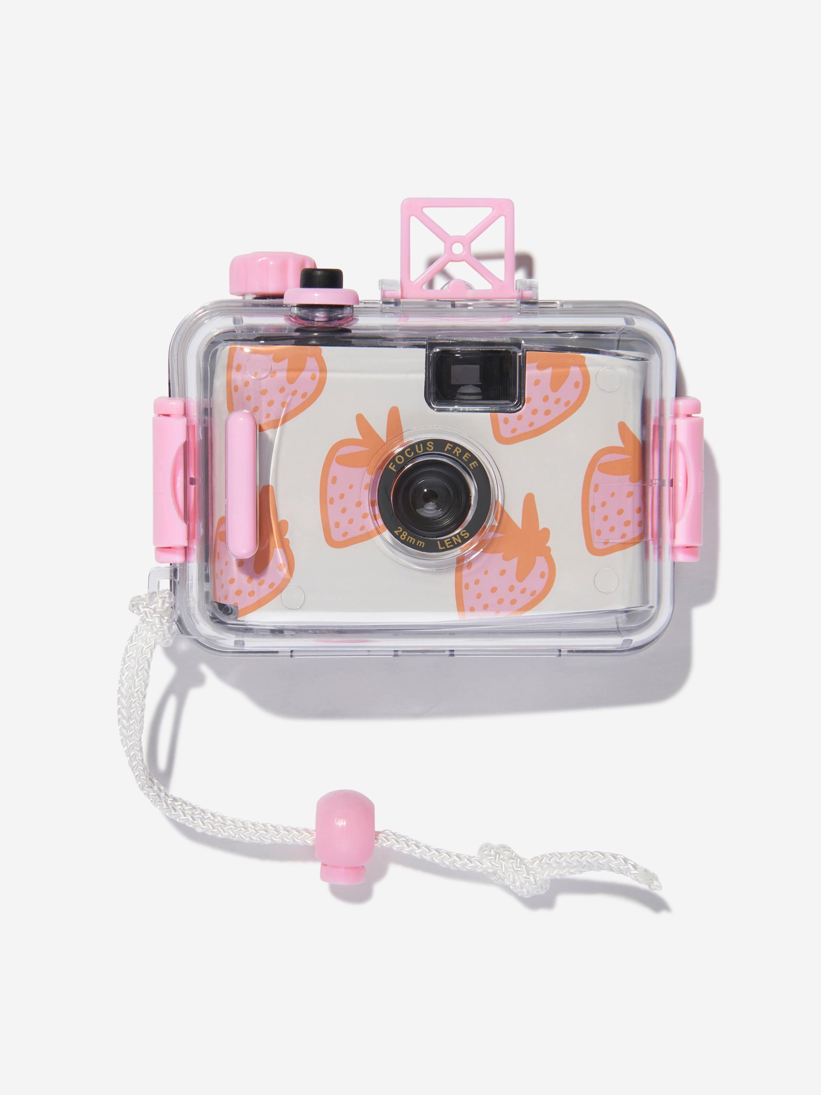 Sunnylife Girls Strawberry Underwater Camera in Pink