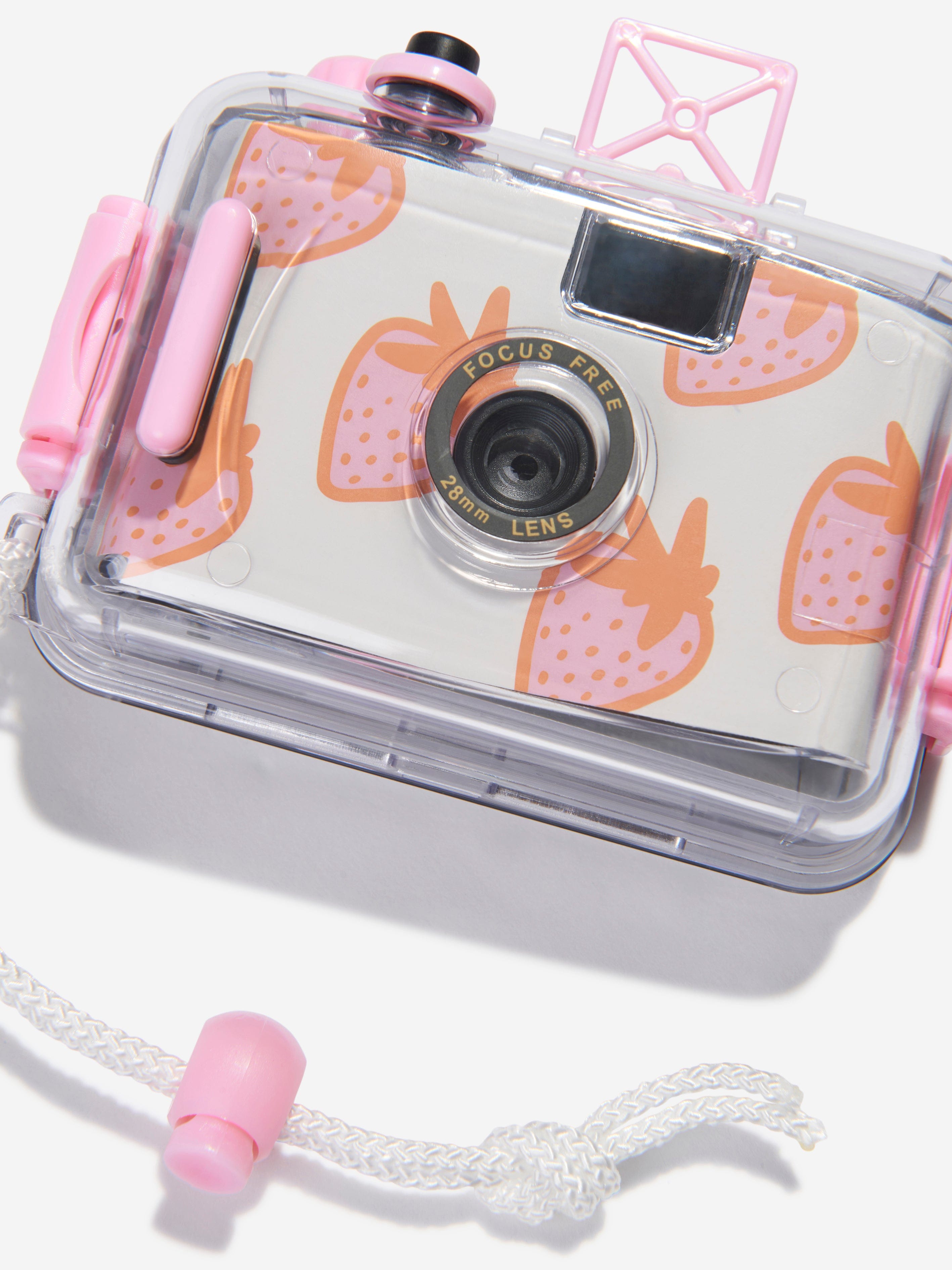 Sunnylife Girls Strawberry Underwater Camera in Pink