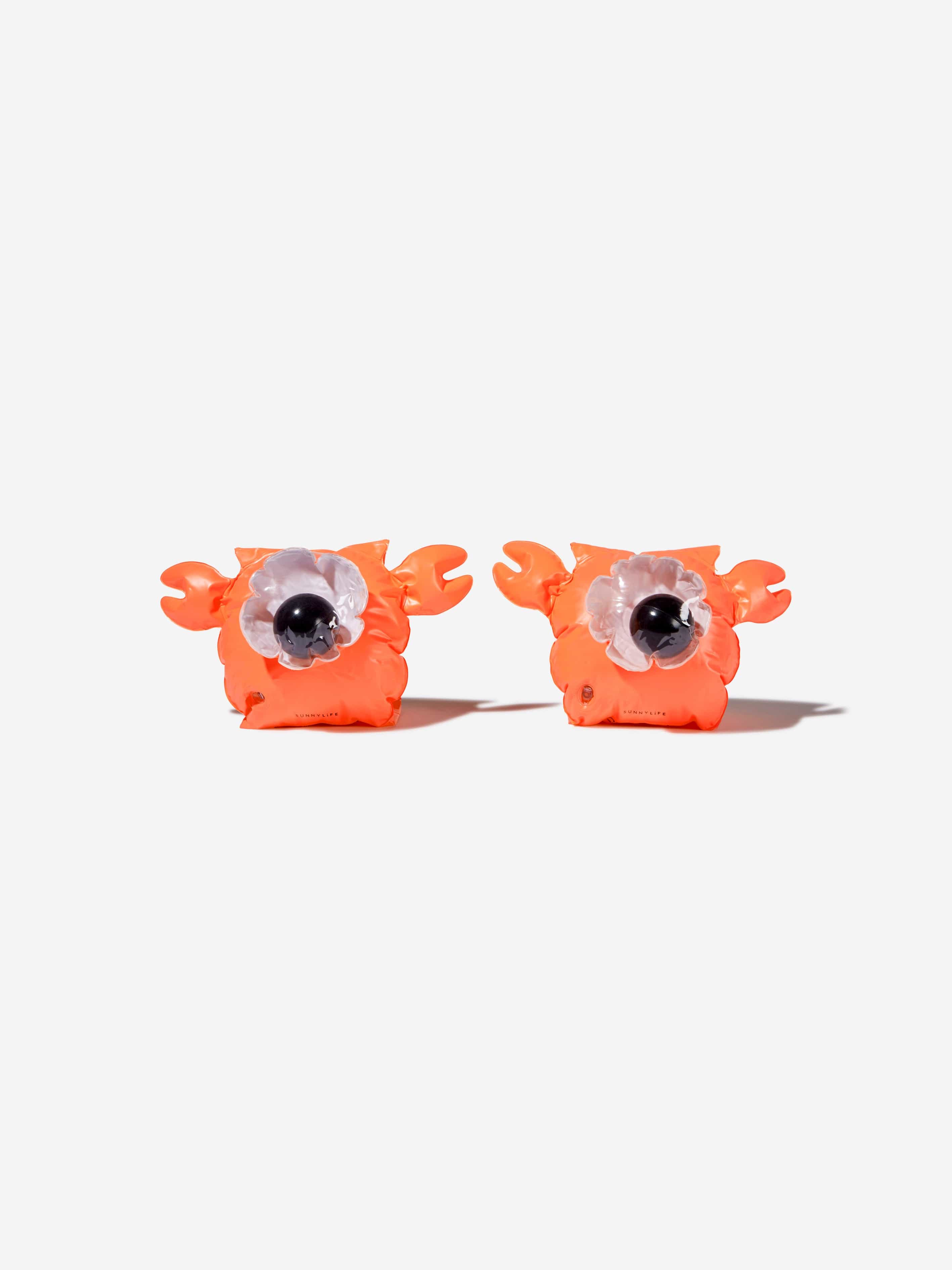 Sunnylife Kids Sonny The Sea Creature Buddy Arm Bands in Orange