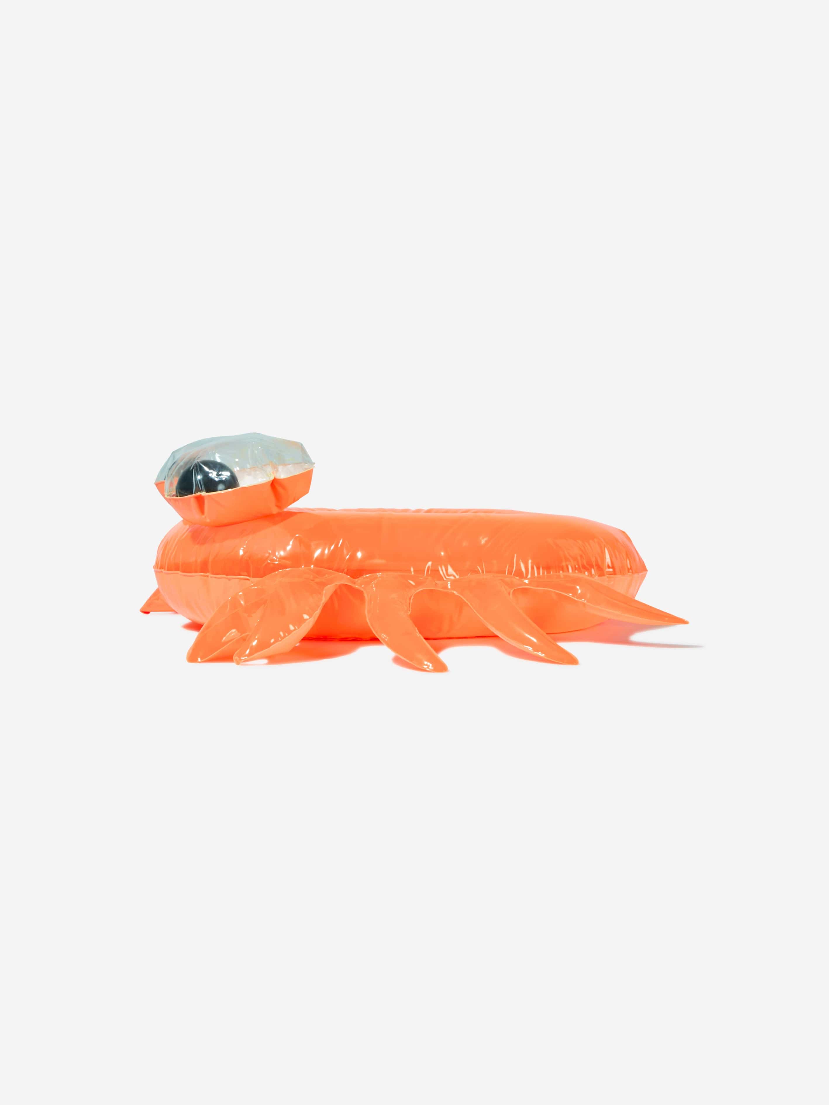 Sunnylife Kids Sonny The Sea Creature Kiddy Pool Ring in Orange