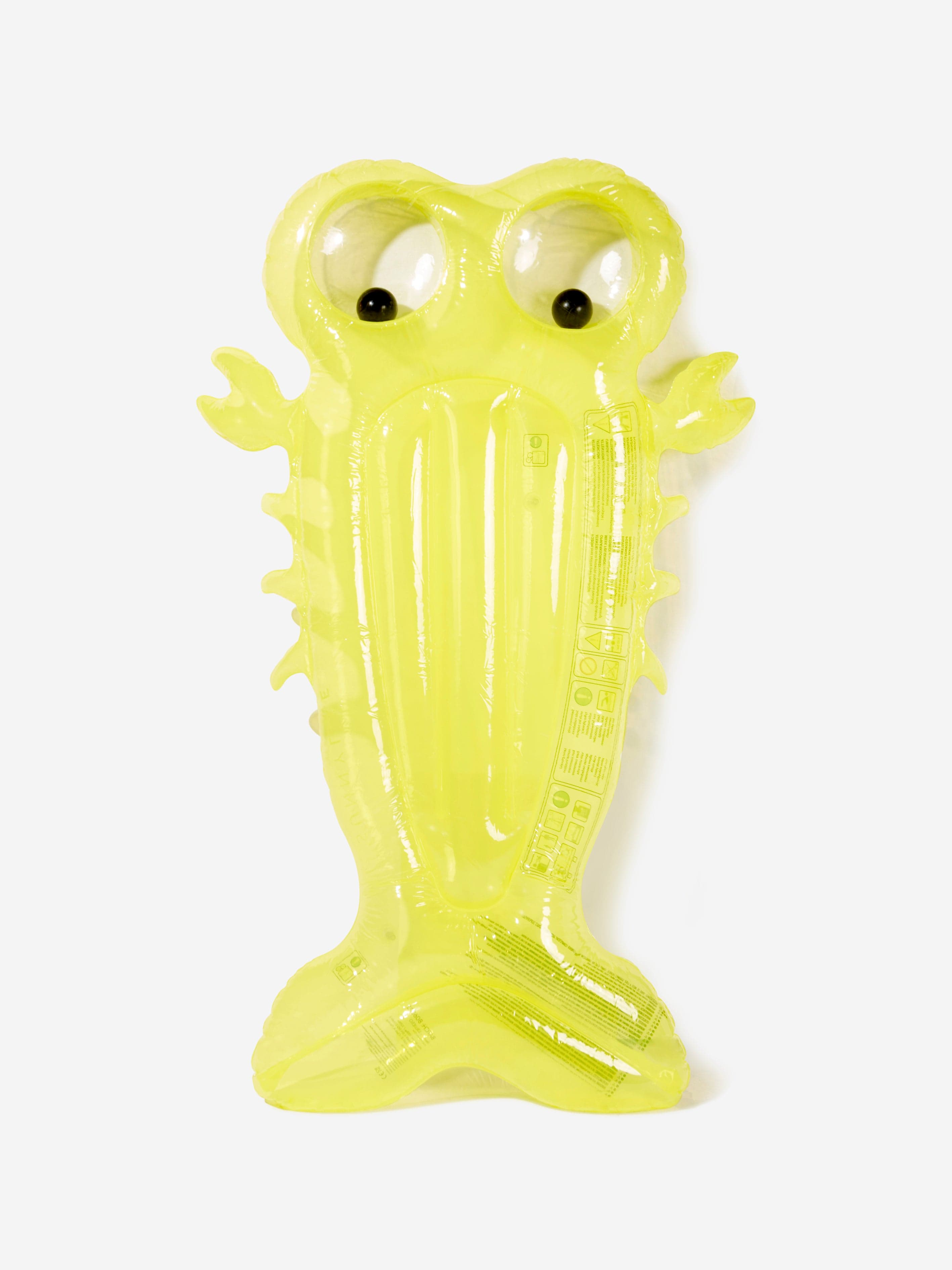 Sunnylife Kids Sonny The Sea Creature Luxe Lie-On Float in Yellow