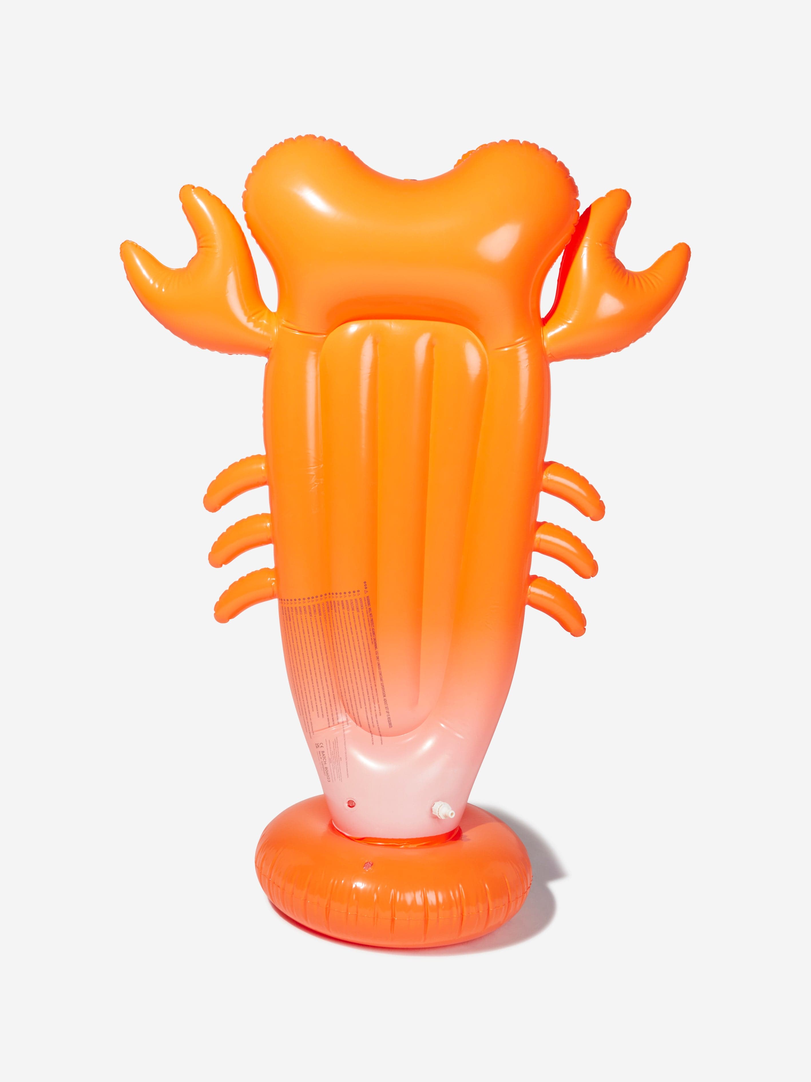 Sunnylife Kids Sonny The Sea Creature Inflatable Giant Sprinkler in Orange