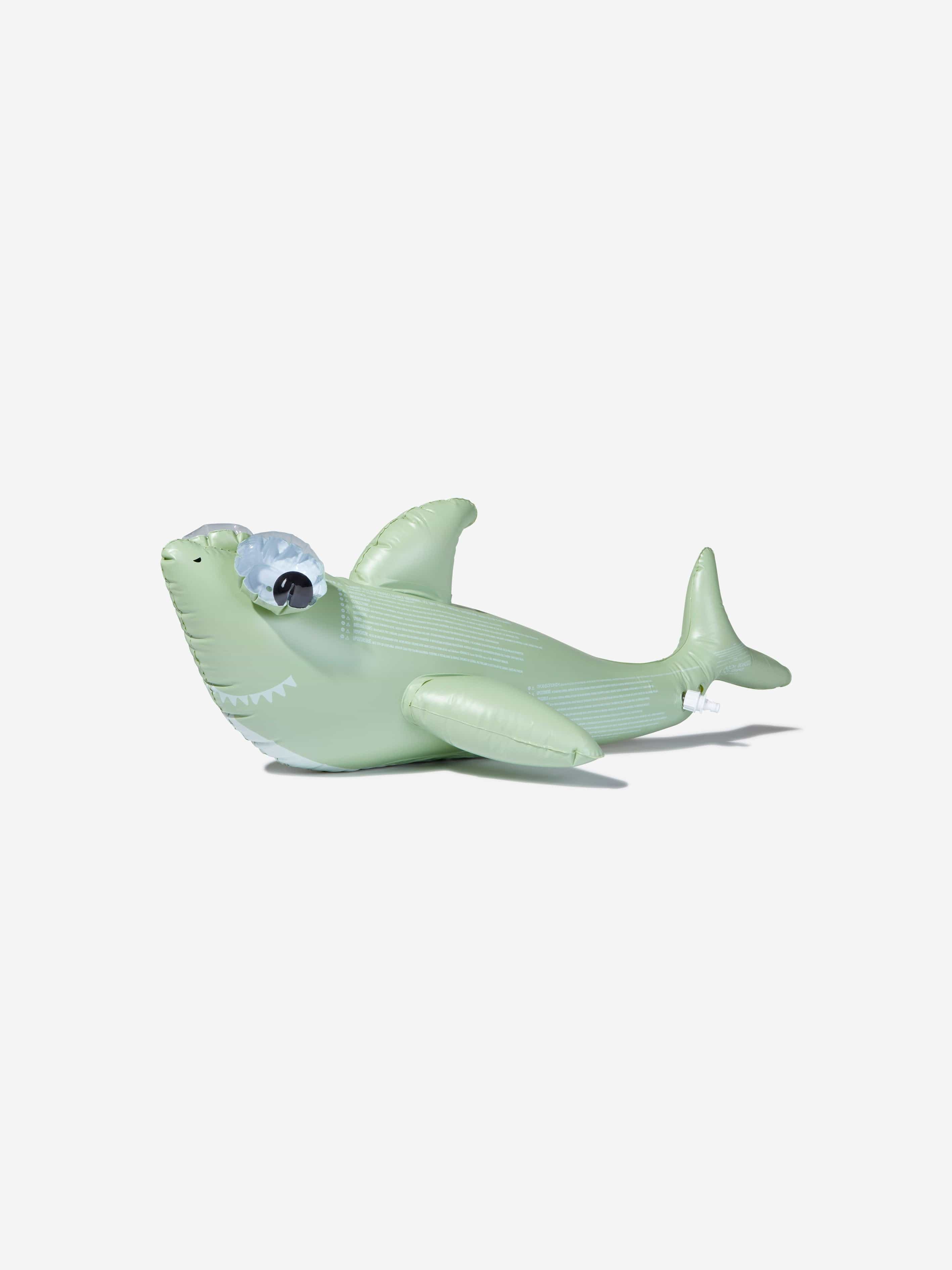 Sunnylife Kids Shark Tribe Inflatable Sprinkler in Khaki