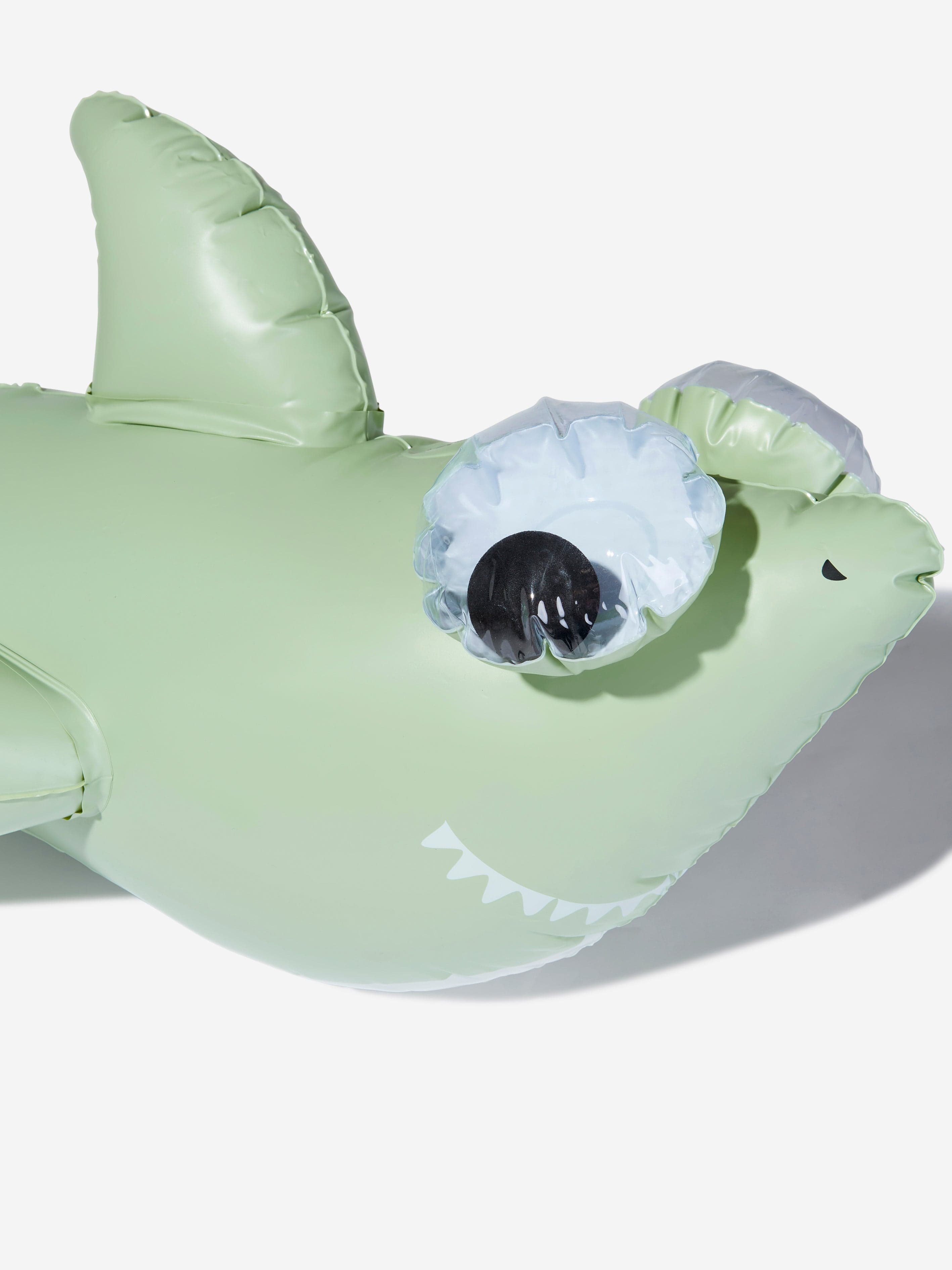 Sunnylife Kids Shark Tribe Inflatable Sprinkler in Khaki