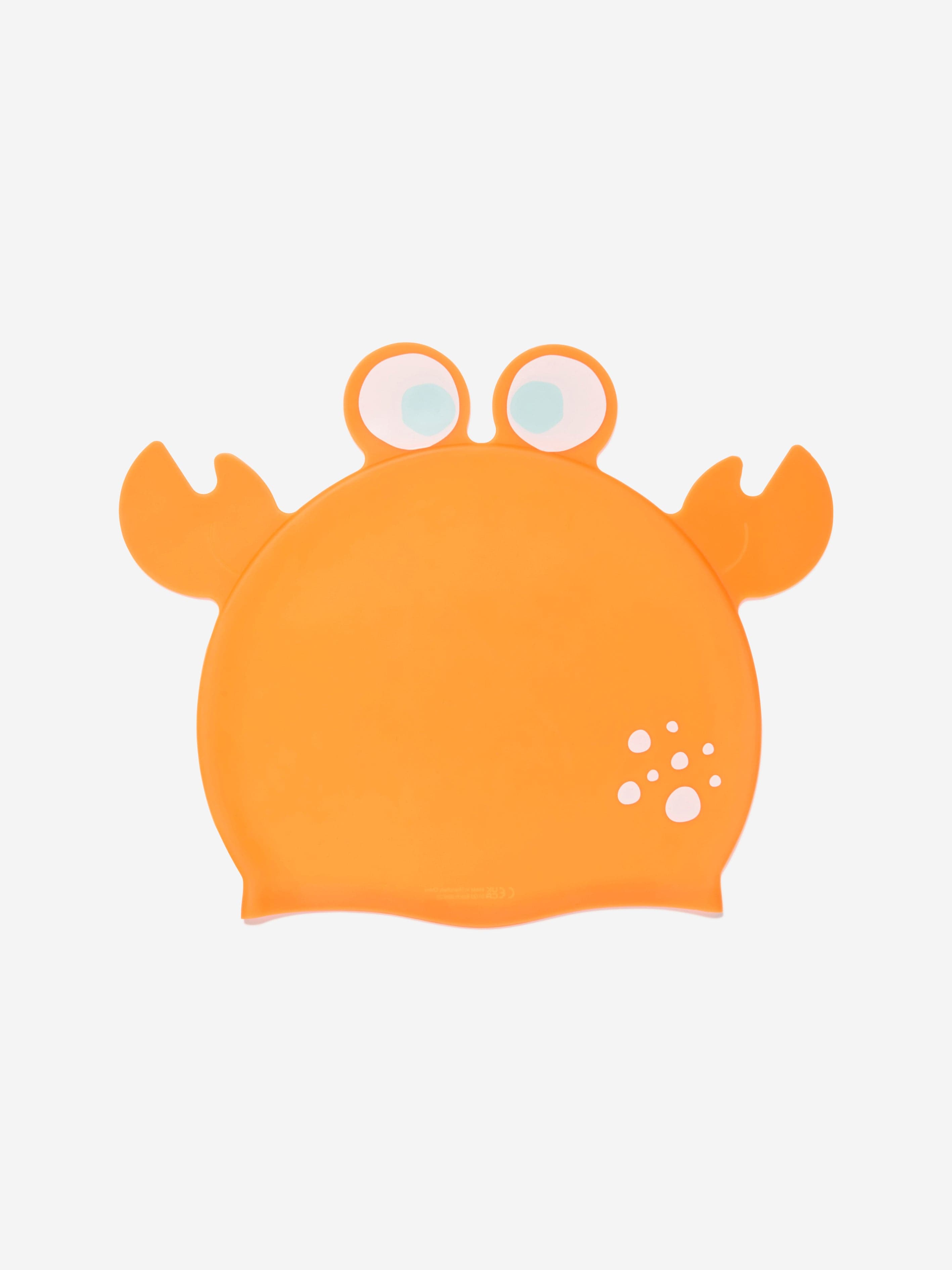 Sunnylife Kids Sonny The Sea Creature Shaped Swimming Cap in Orange