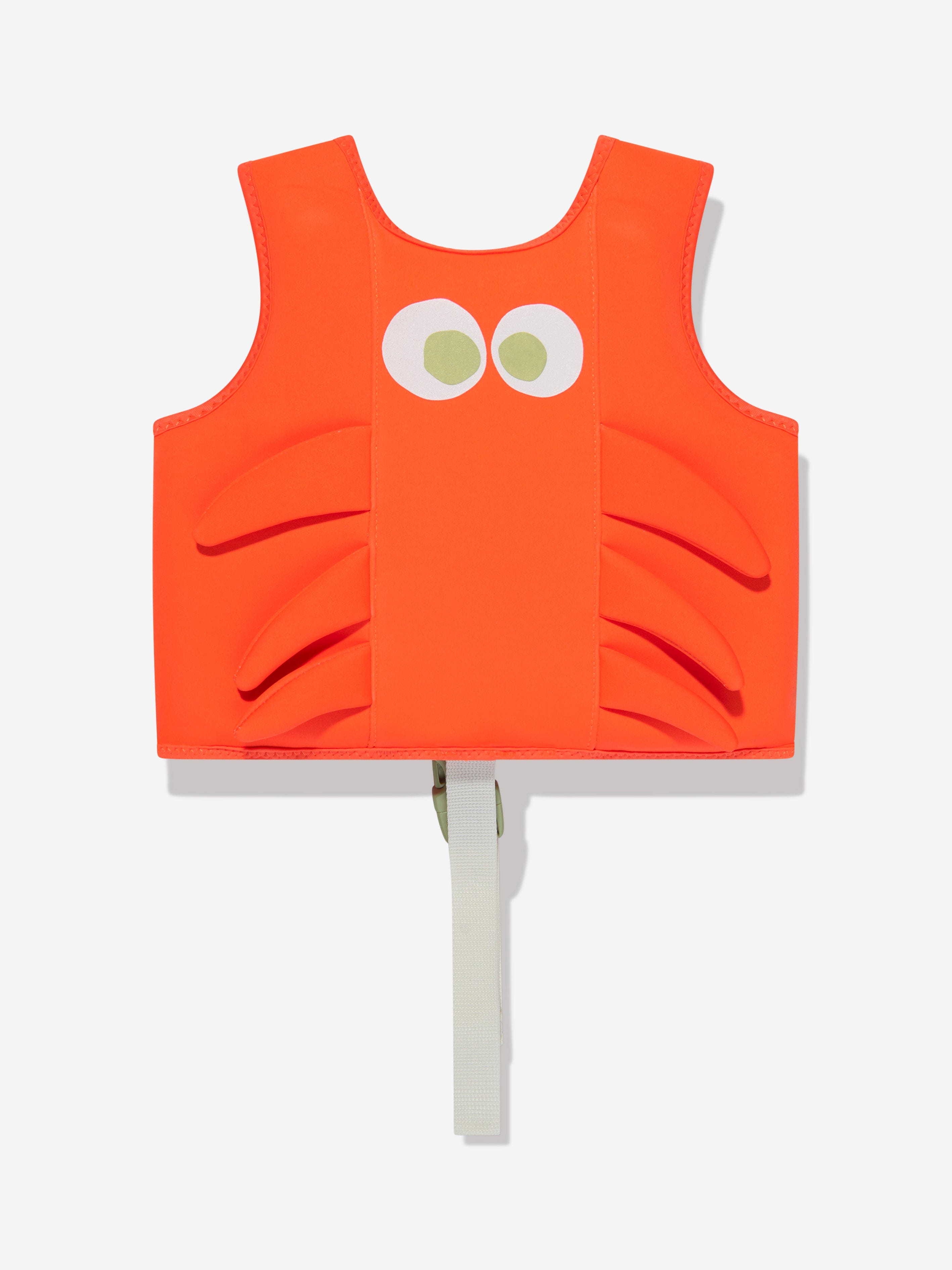 Sunnylife Kids Sonny The Sea Creature Swim Vest in Orange