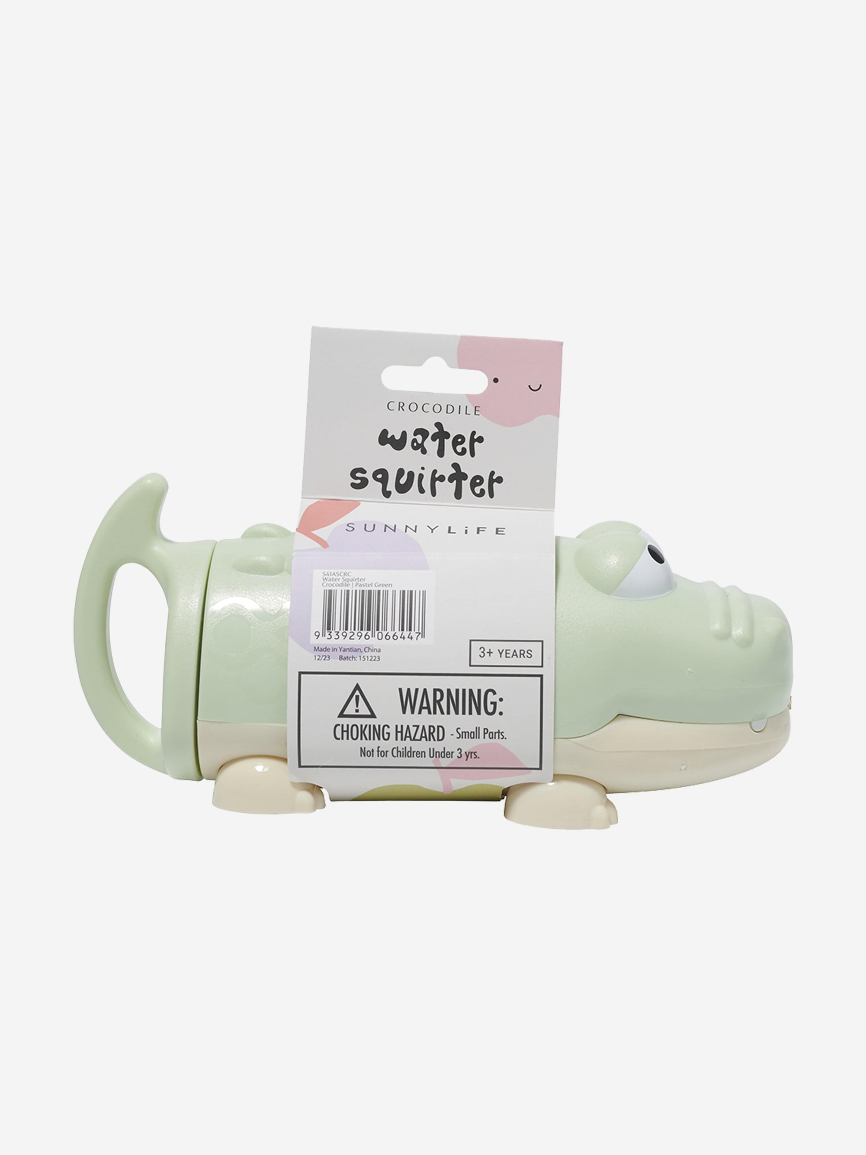 Sunnylife Kids Crocodile Water Squirters Crocodile in Green (18cm)