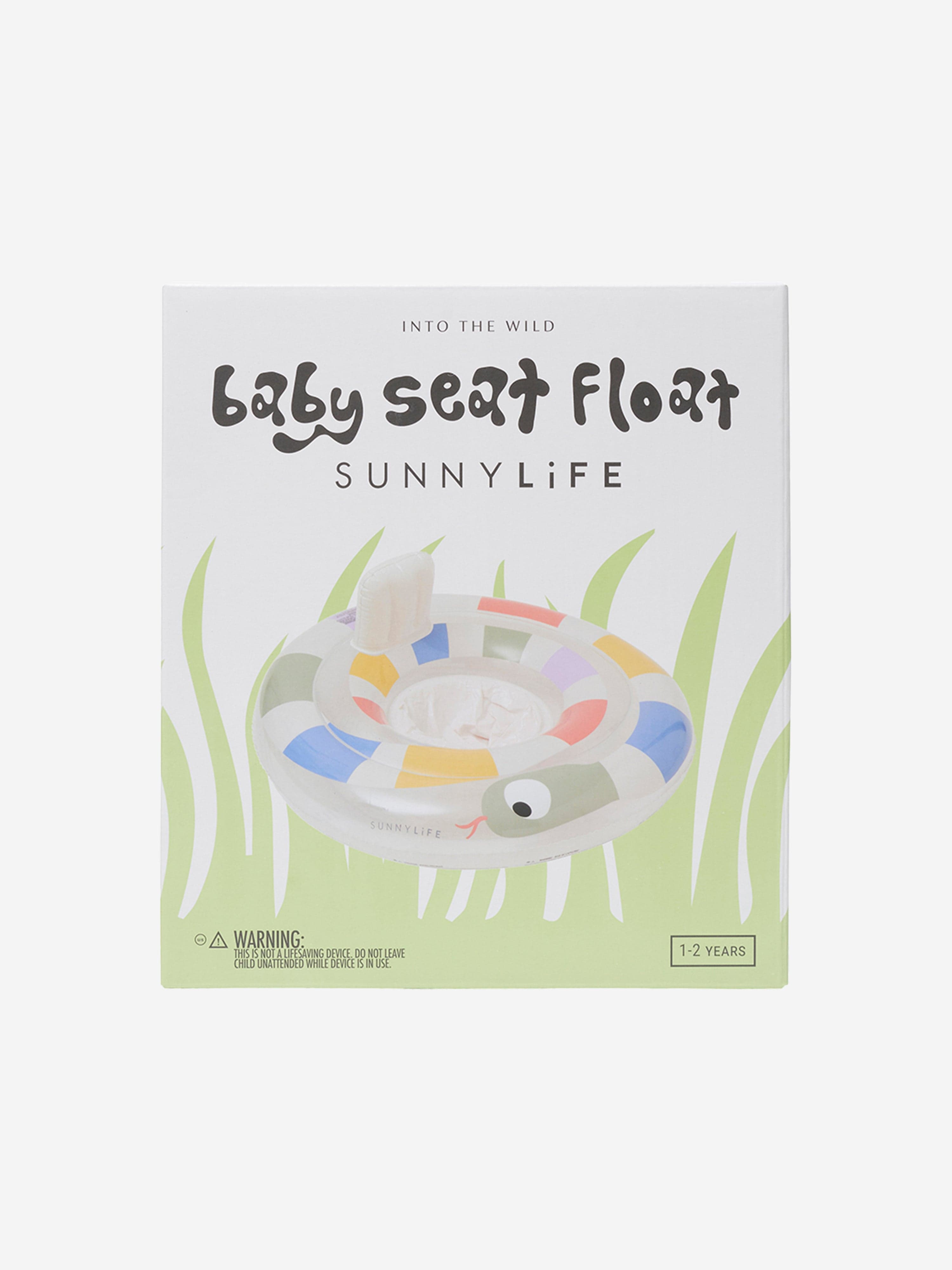 Sunnylife Baby Into the Wild Seat Float in Multicolour (70cm)