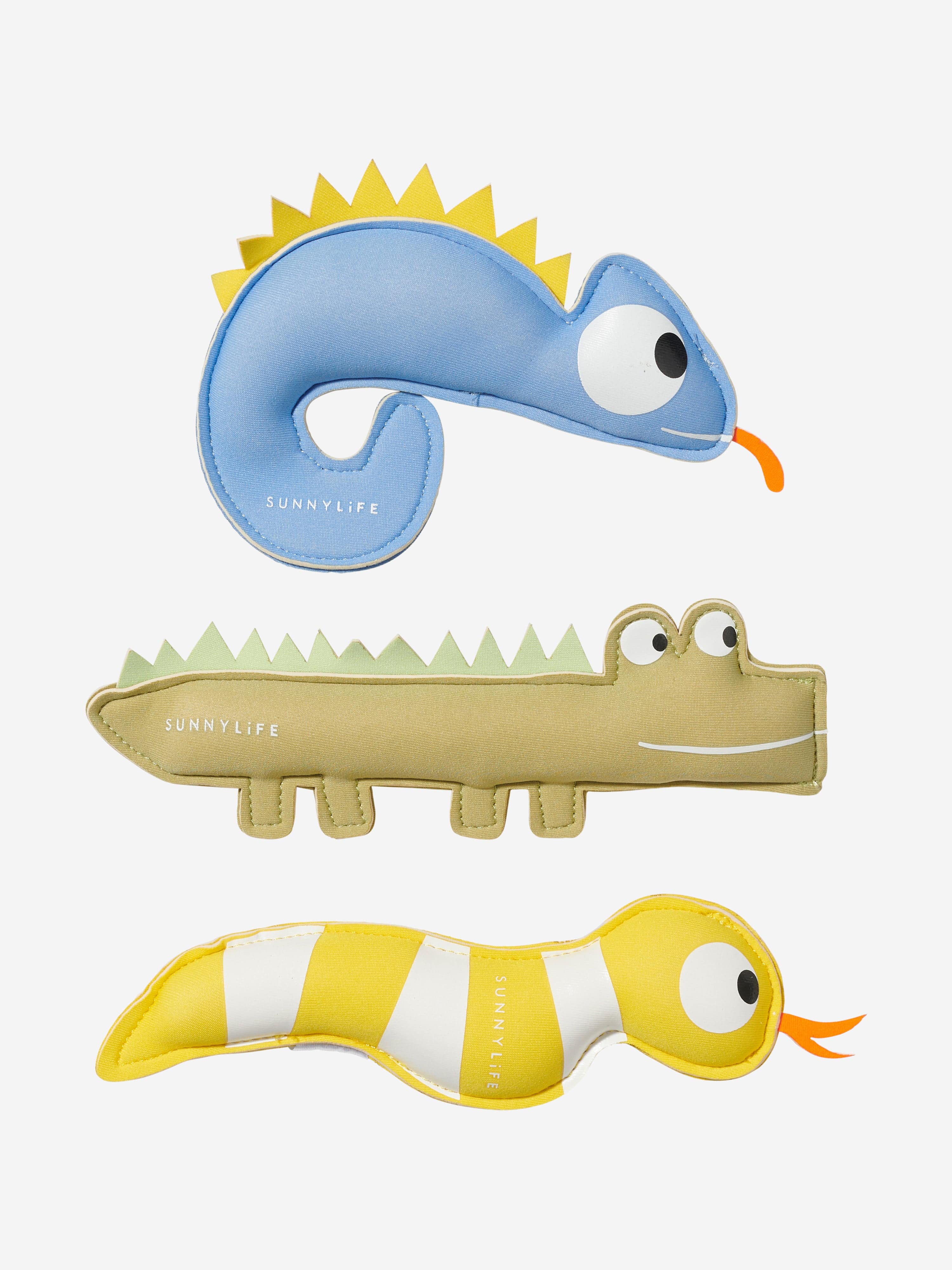 Sunnylife Kids Into the Wild Set of 3 Dive Buddies in Multicolour (20cm)