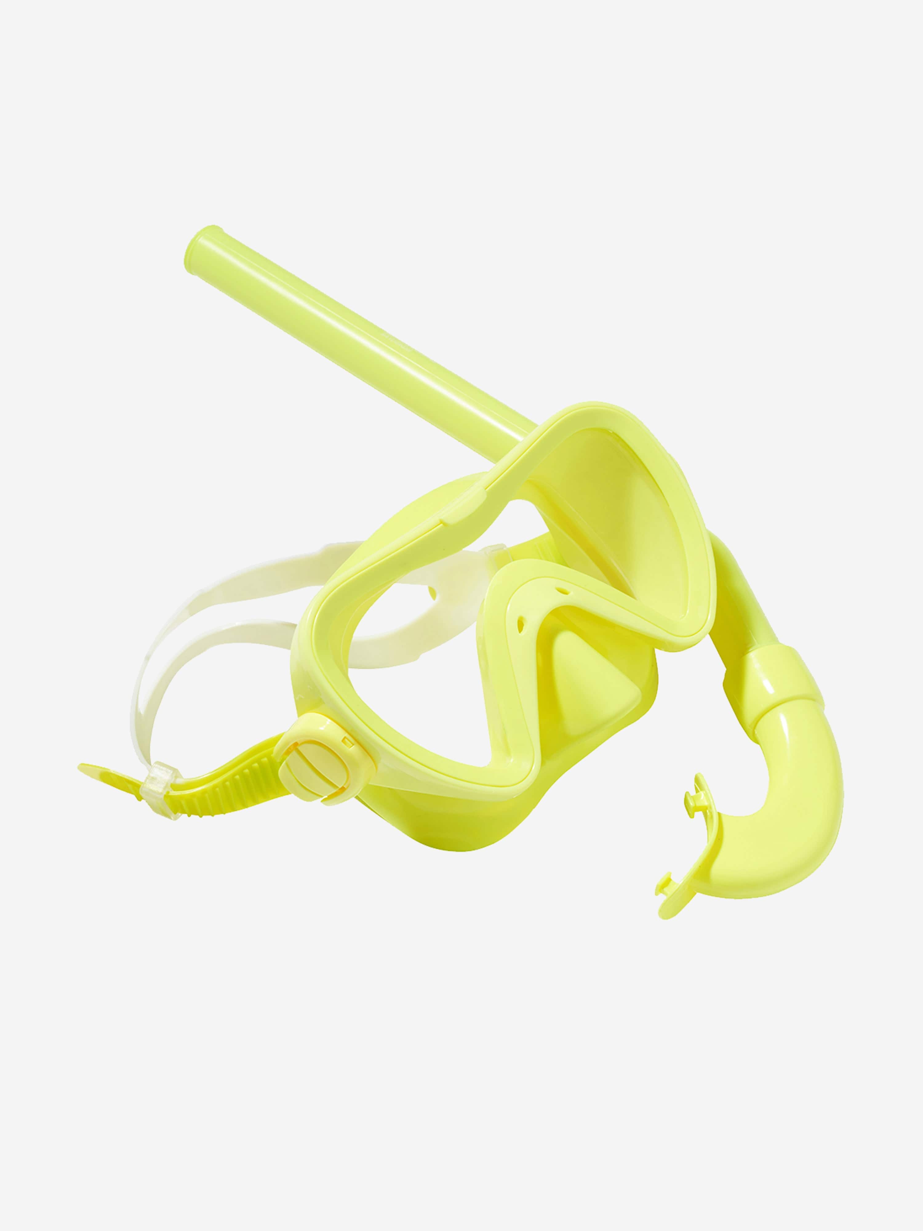 Sunnylife Kids Medium Snorkel Set in Yellow (38cm)