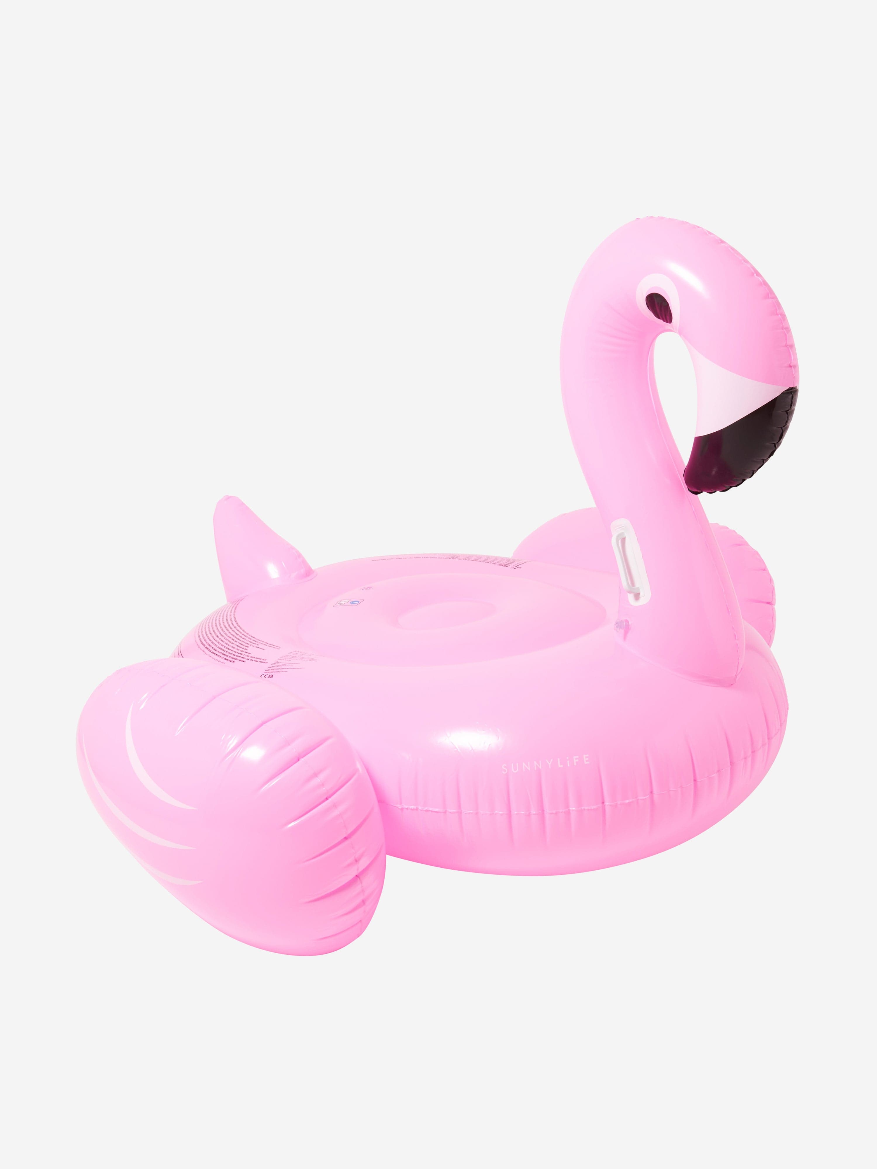 Sunnylife Girls Rosie the Flamingo Luxe Ride-On Float in Pink (155cm)