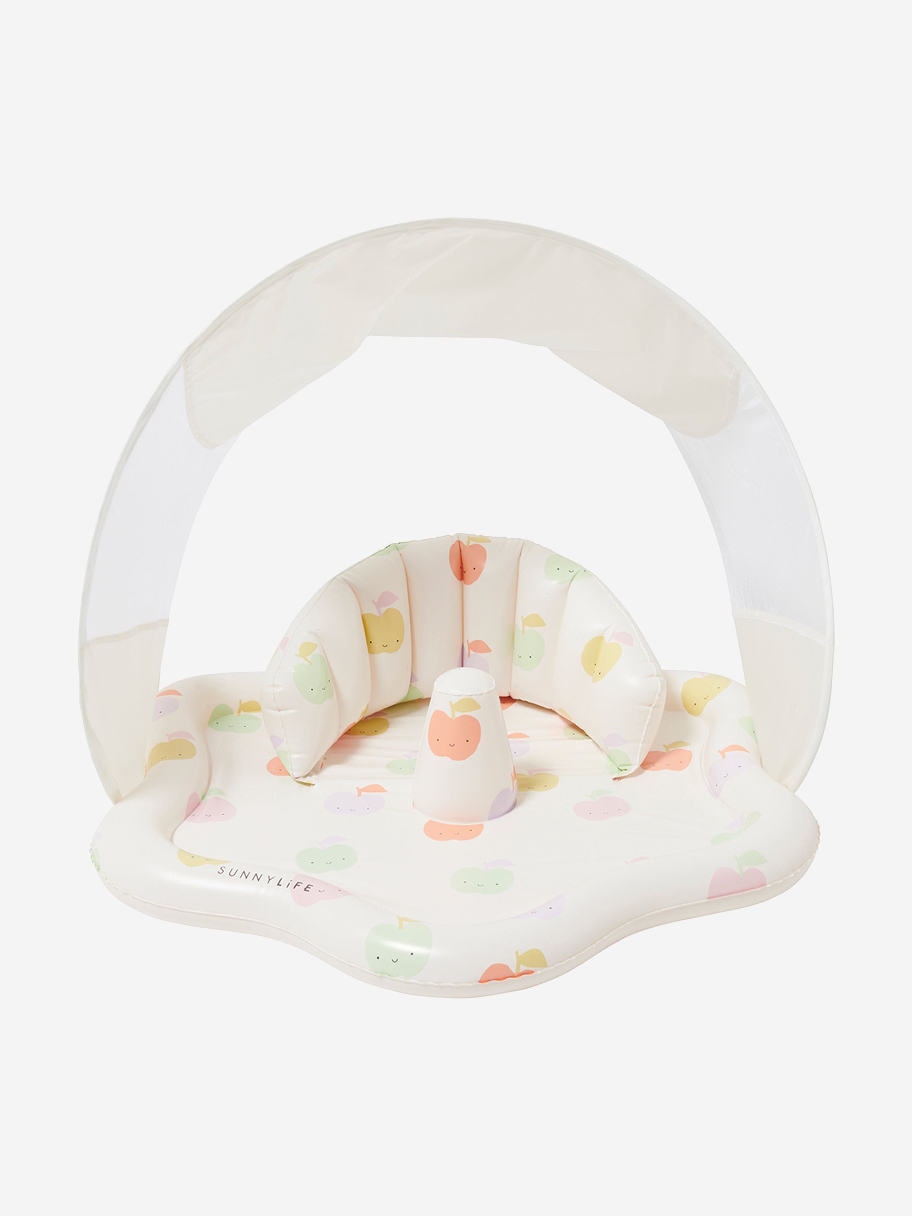 Sunnylife Baby Apple Sorbet Playmat with Shade in White (76cm)