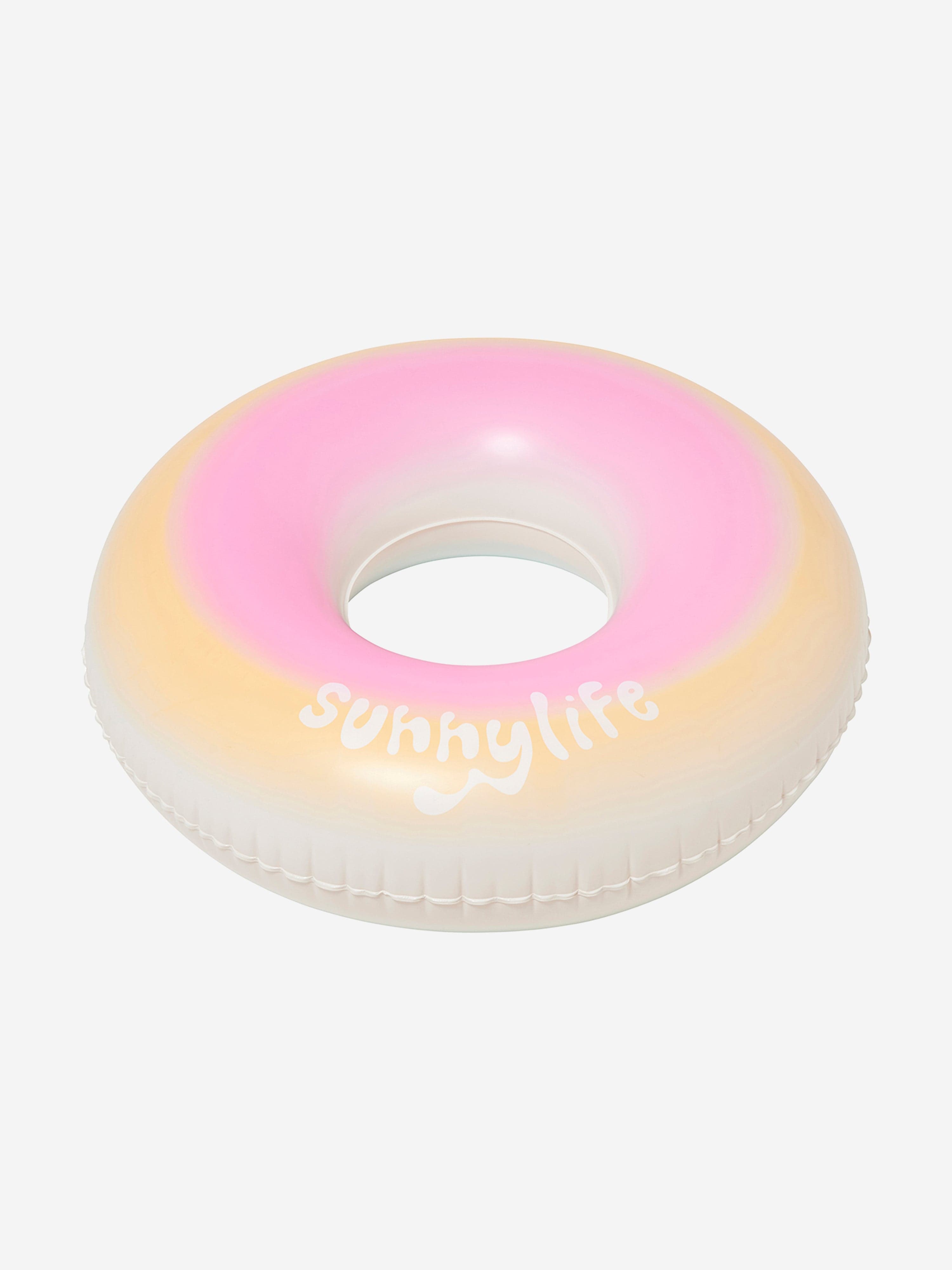 Sunnylife Kids Sunset Gradient Tube Pool Ring in Multicolour (106cm)