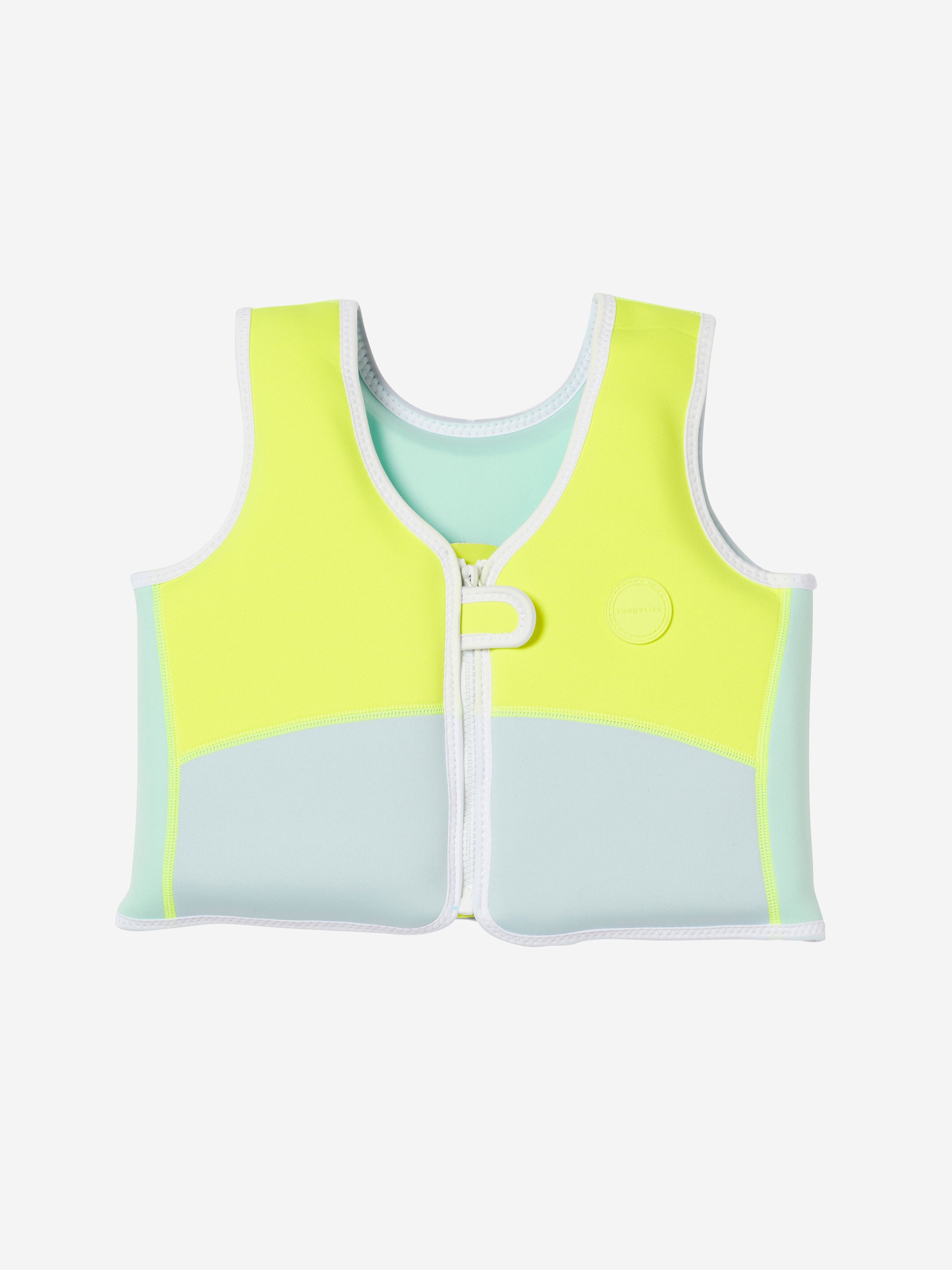 Sunnylife Kids Salty the Shark Swim Vest in Yellow (34cm)