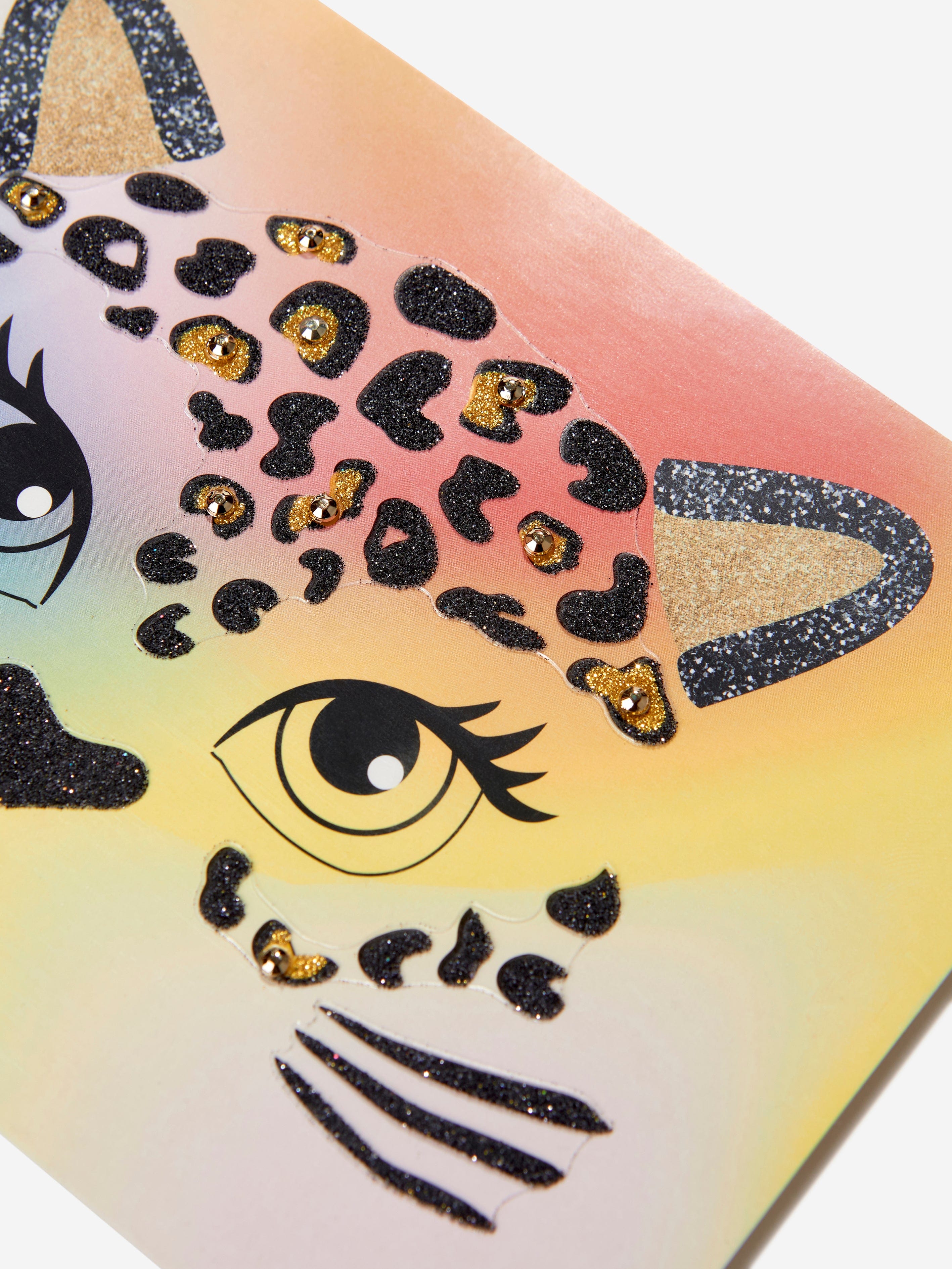 Super Smalls Girls Cheetah/Leopard Gem Makeup Stickers in Multicolour