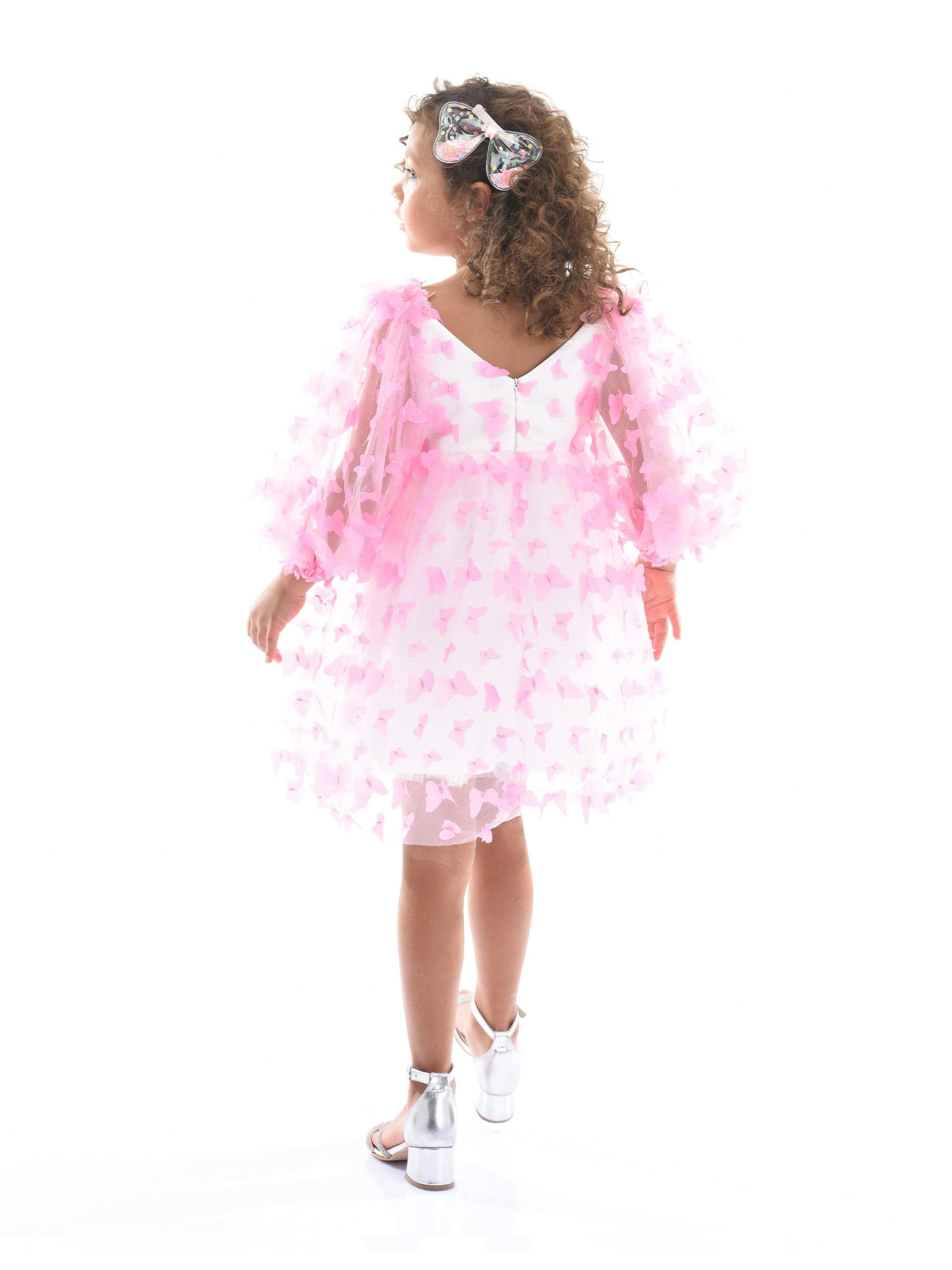 Pink Bell Mariposa Dress