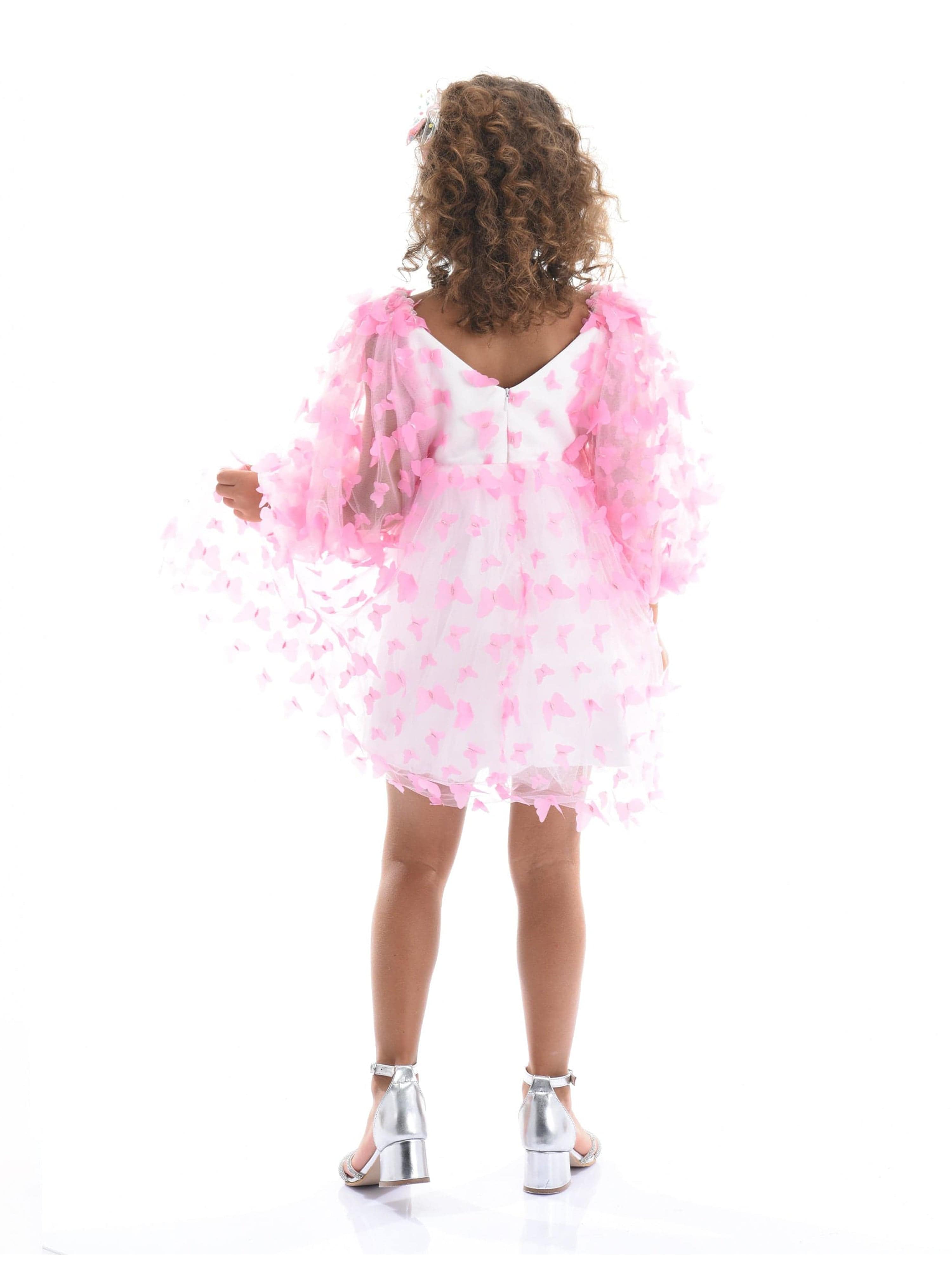 Pink Bell Mariposa Dress