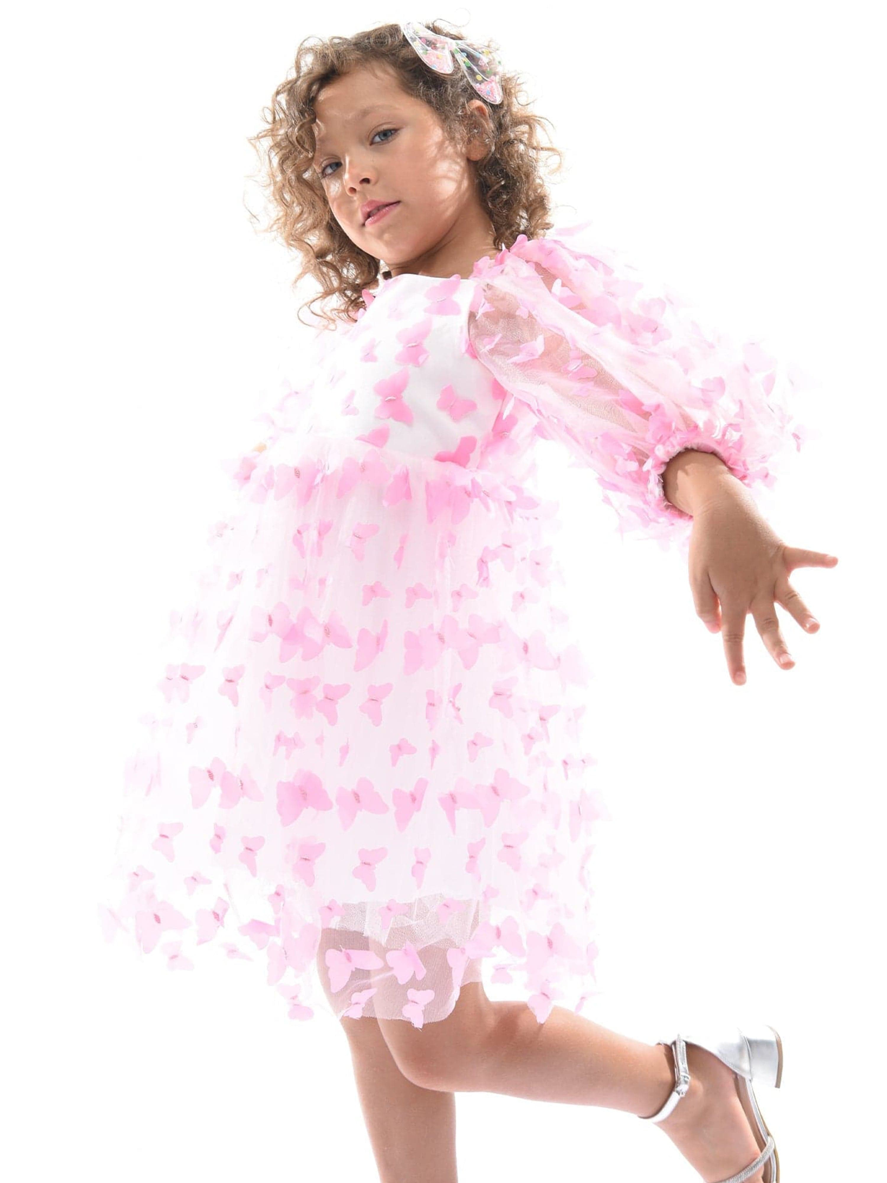 Pink Bell Mariposa Dress