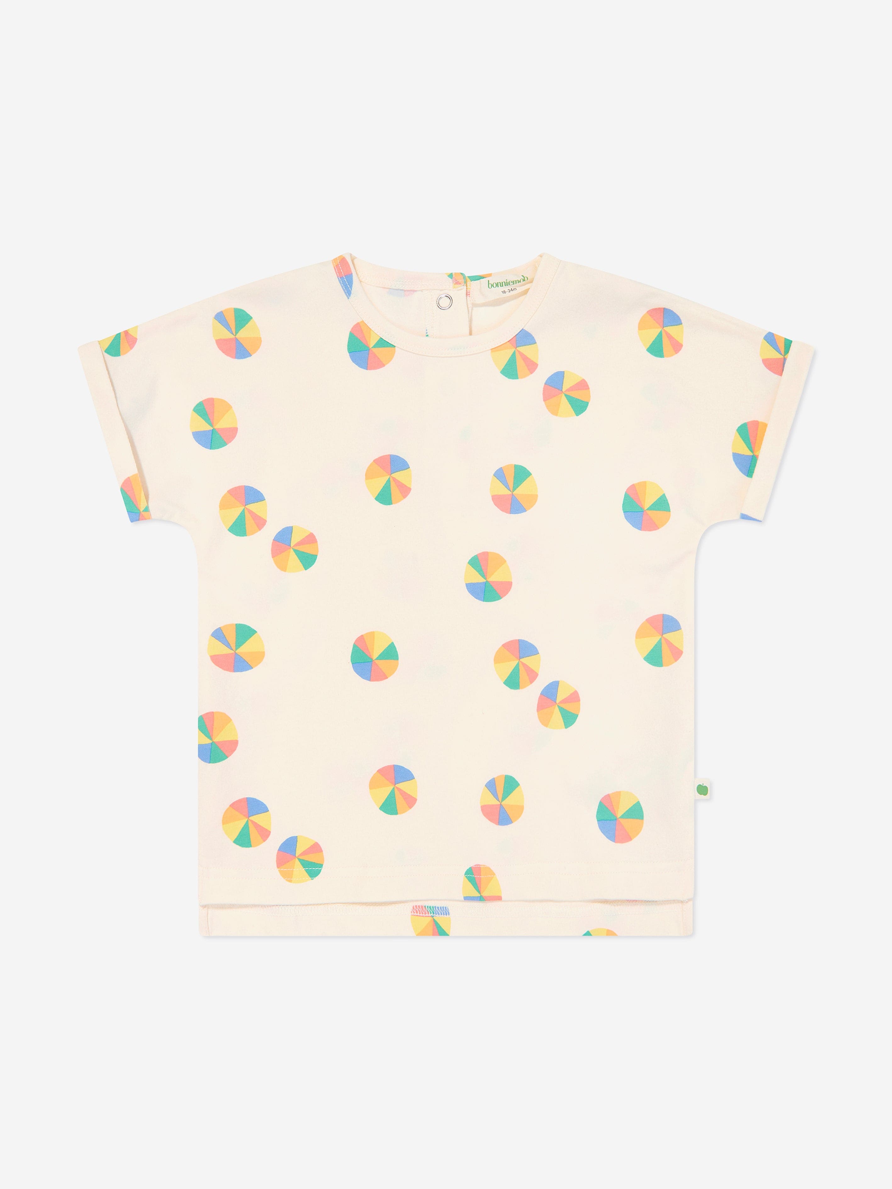 The Bonnie Mob Kids Parasol T-Shirt in Ivory