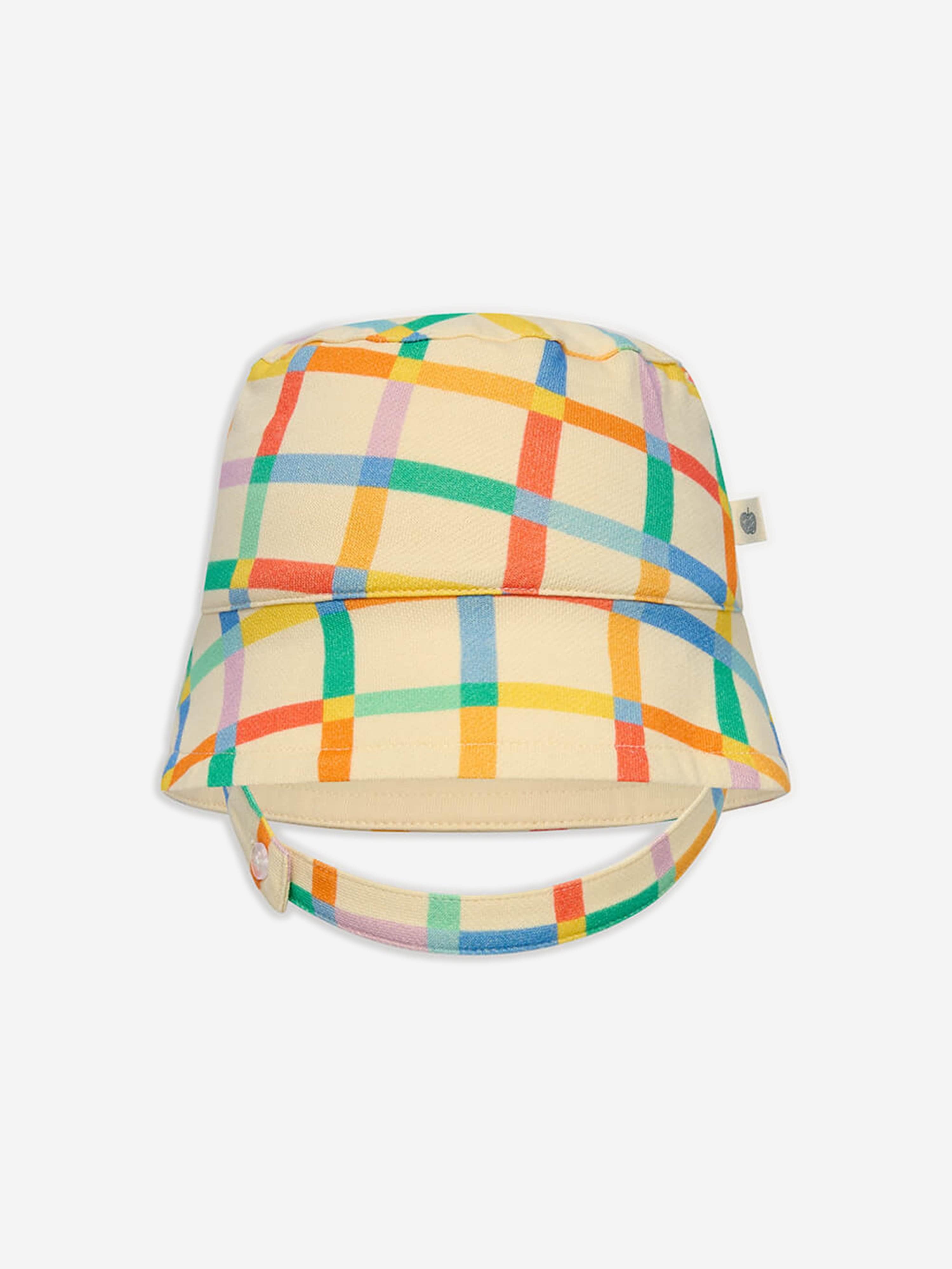 The Bonnie Mob Girls Miso Rainbow Sun Hat in Multicolour