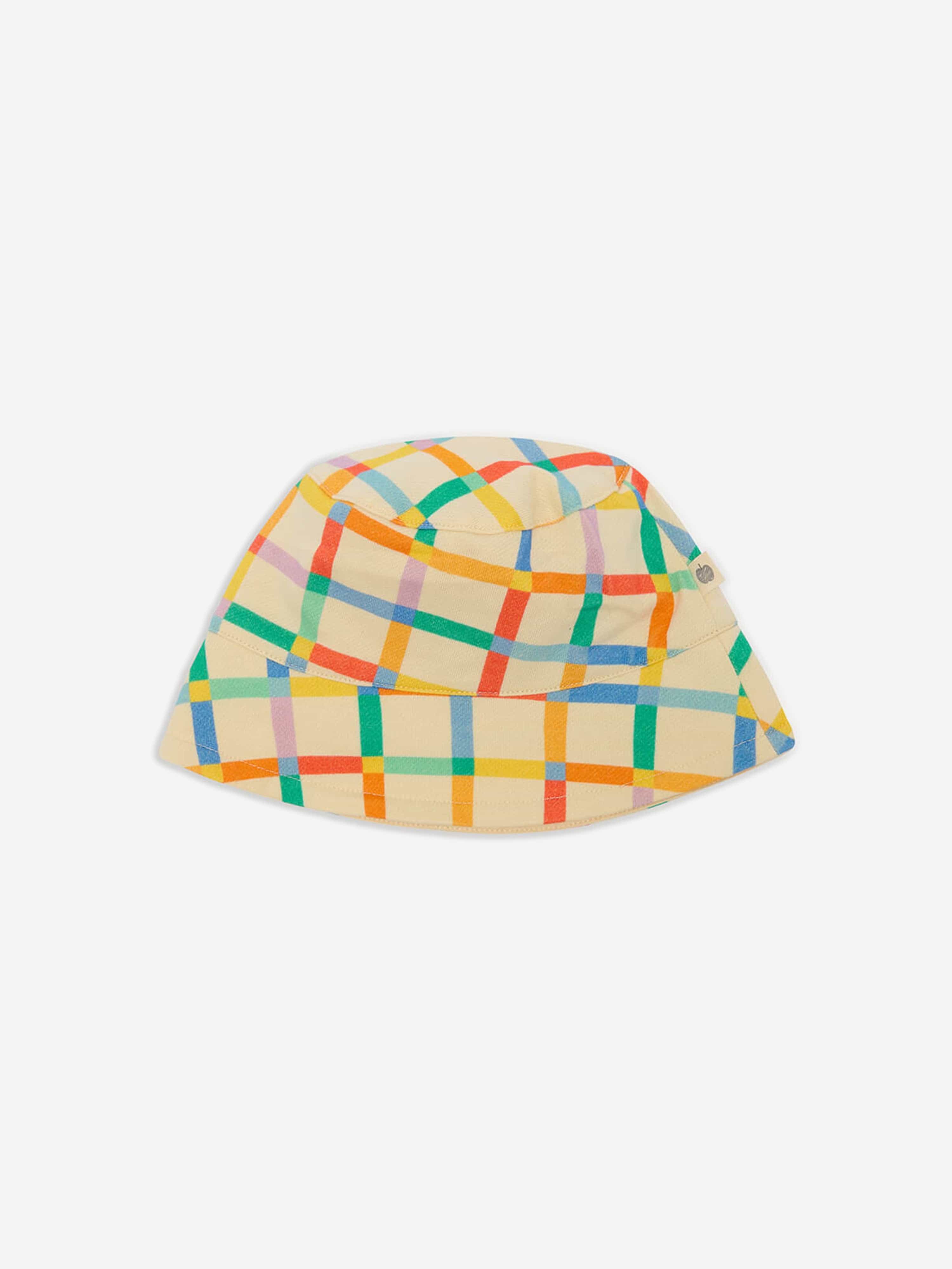 The Bonnie Mob Girls Miso Rainbow Sun Hat in Multicolour