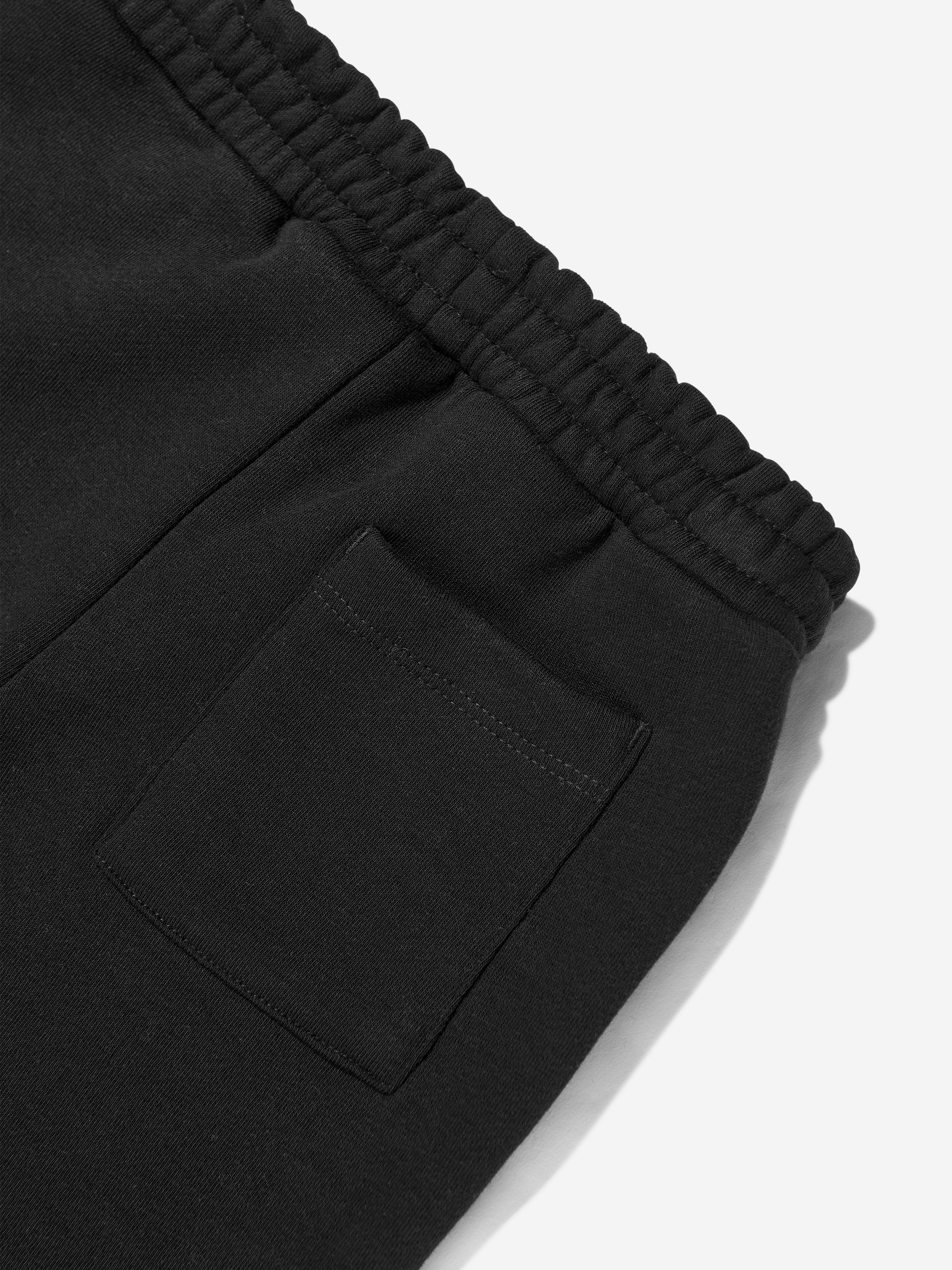 The Couture Club Kids Emblem Applique Joggers in Black