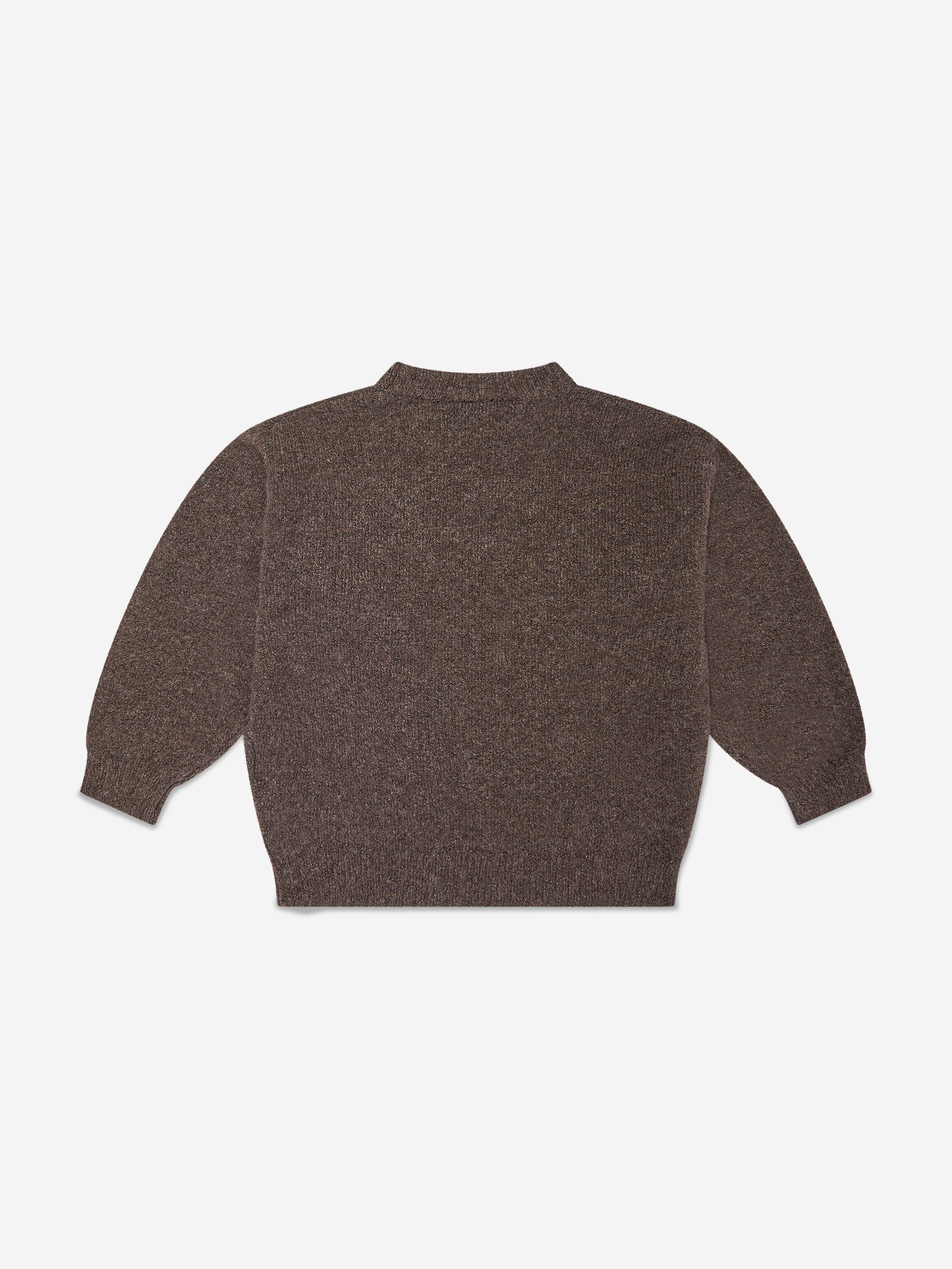 The Couture Club Kids CTRE Sweatshirt in Brown