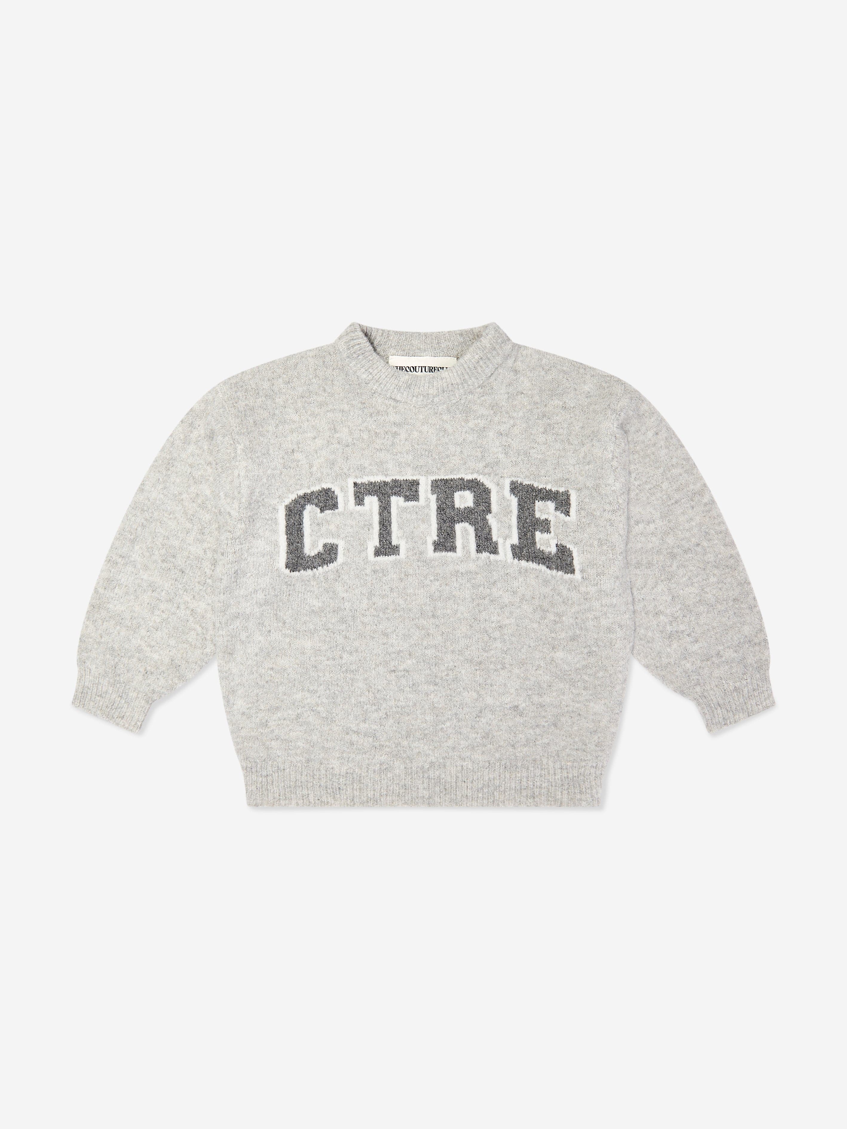 The Couture Club Kids CTRE Sweatshirt in Grey