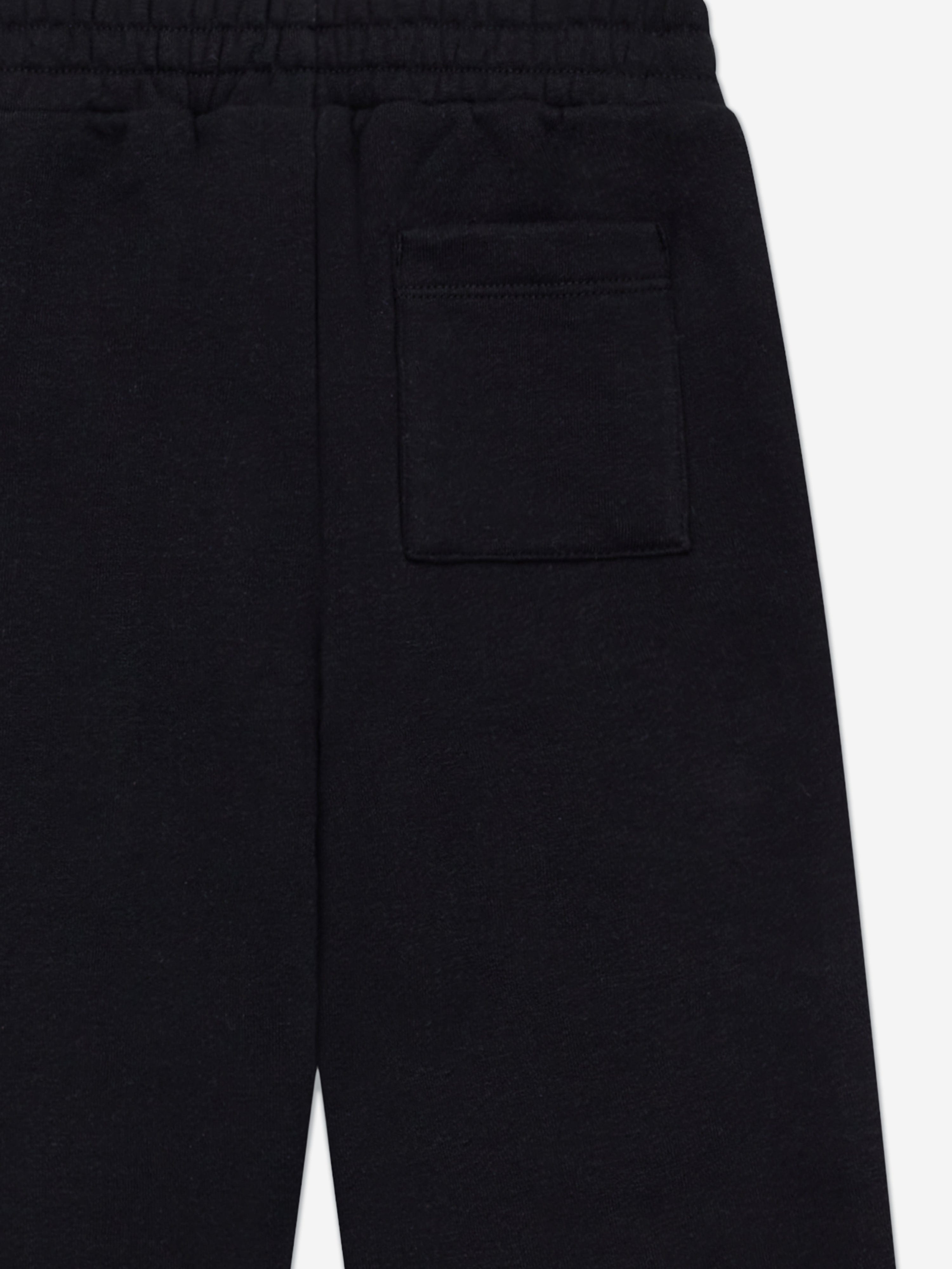 The Couture Club Kids Emblem Applique Joggers in Black