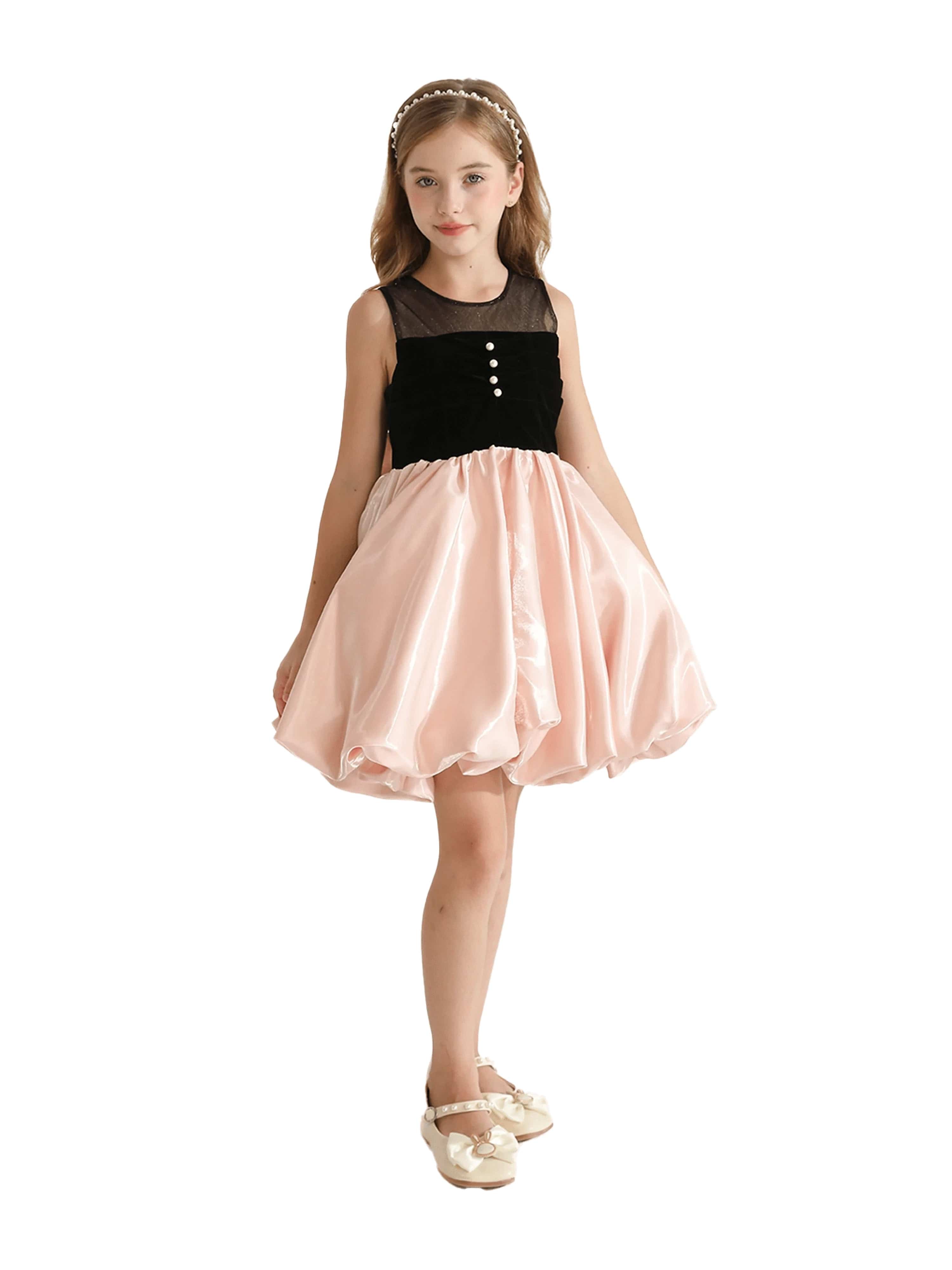 Pink Black Piazza Sleeveless Dress