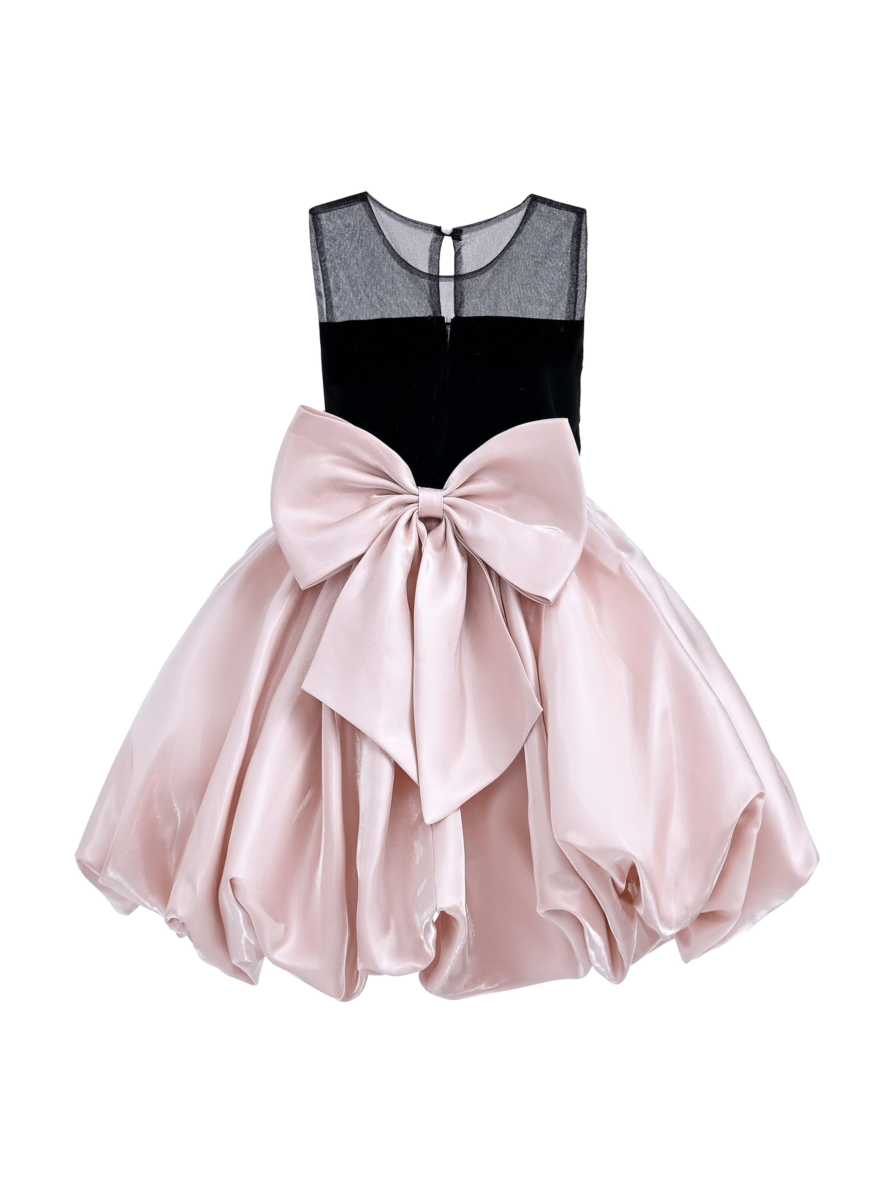 Pink Black Piazza Sleeveless Dress