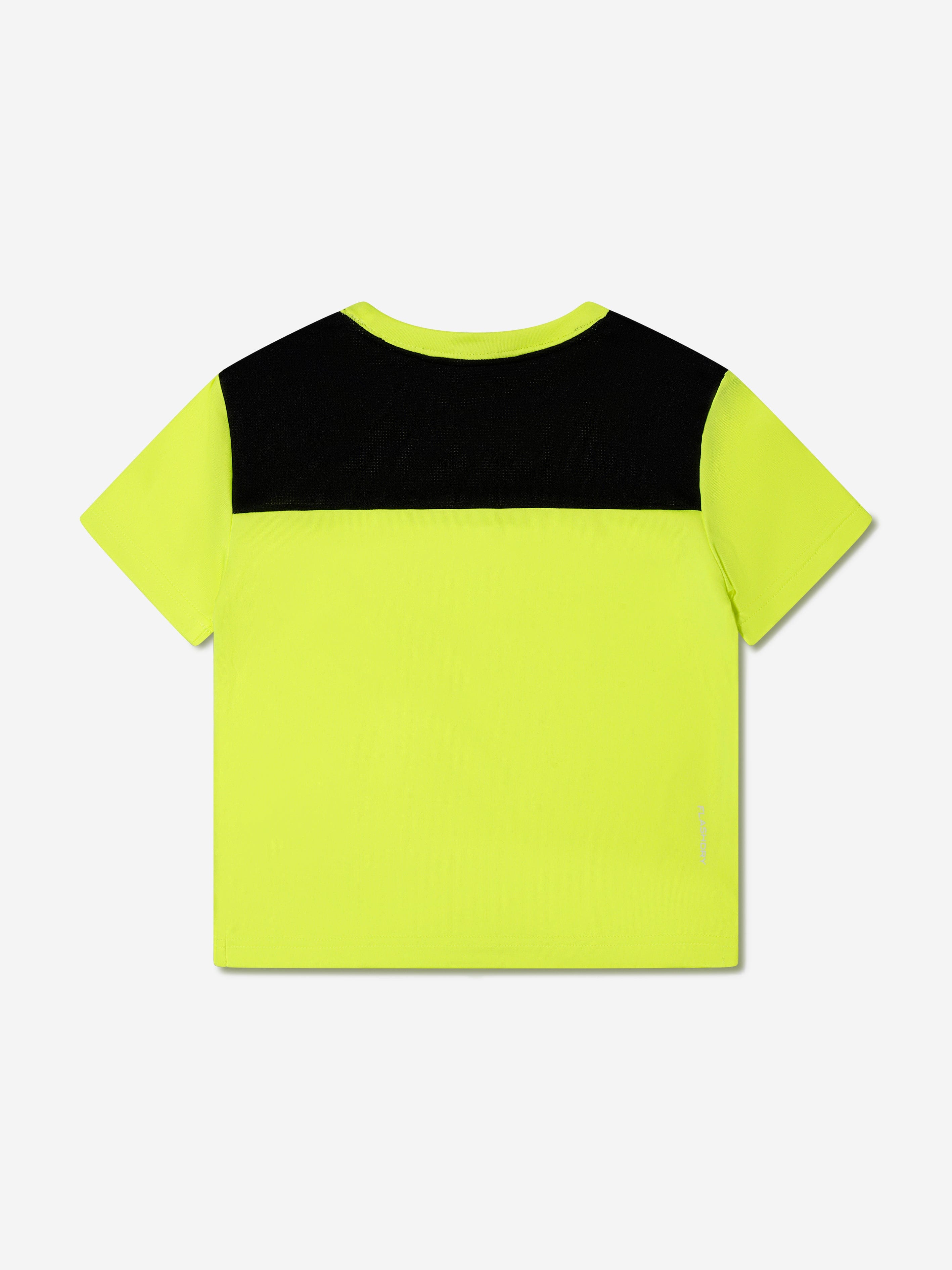 The North Face Boys Never Stop T-Shirt in Yellow