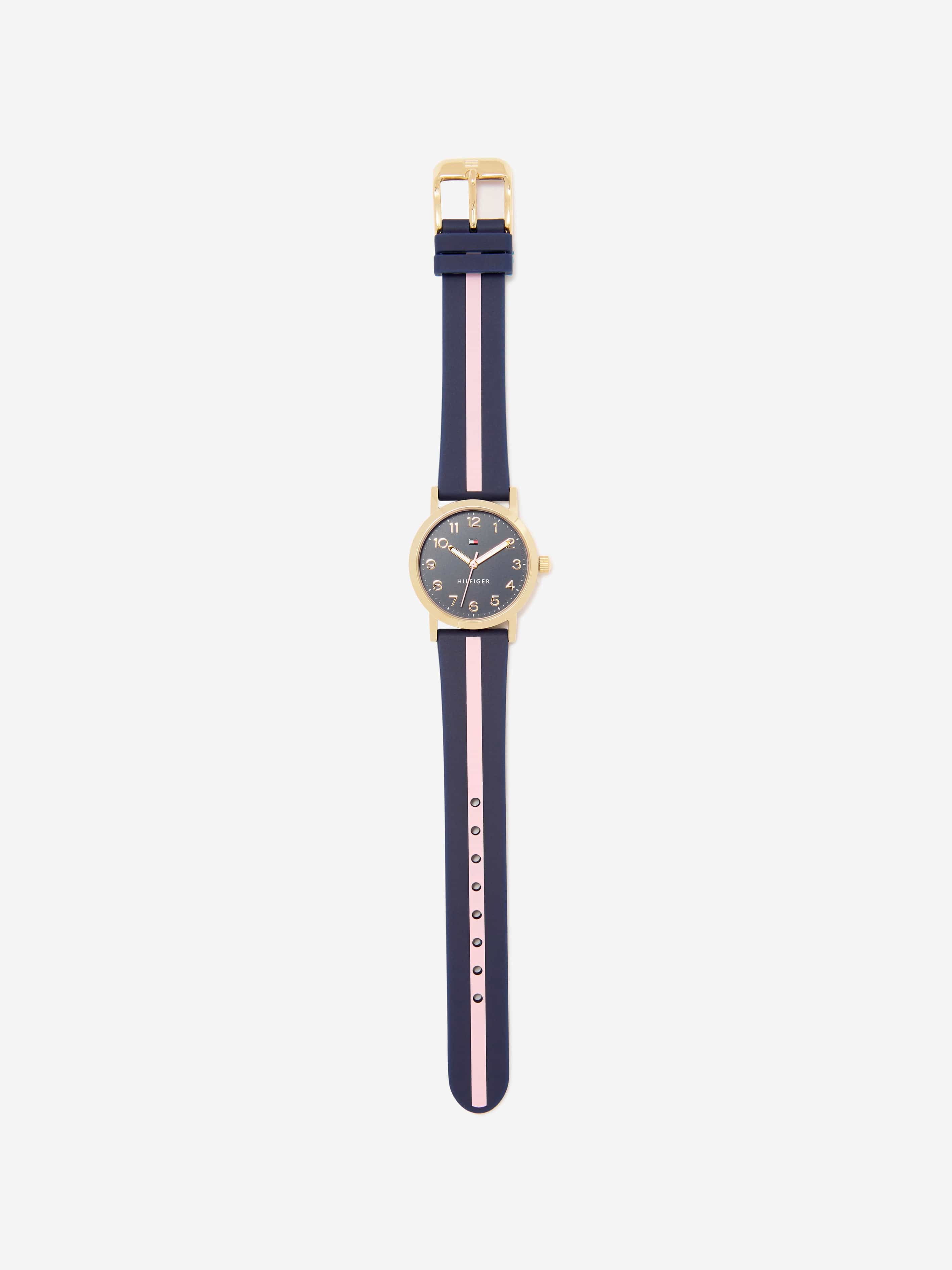 Tommy Hilfiger Girls Strap Watch in Navy (29.5mm)