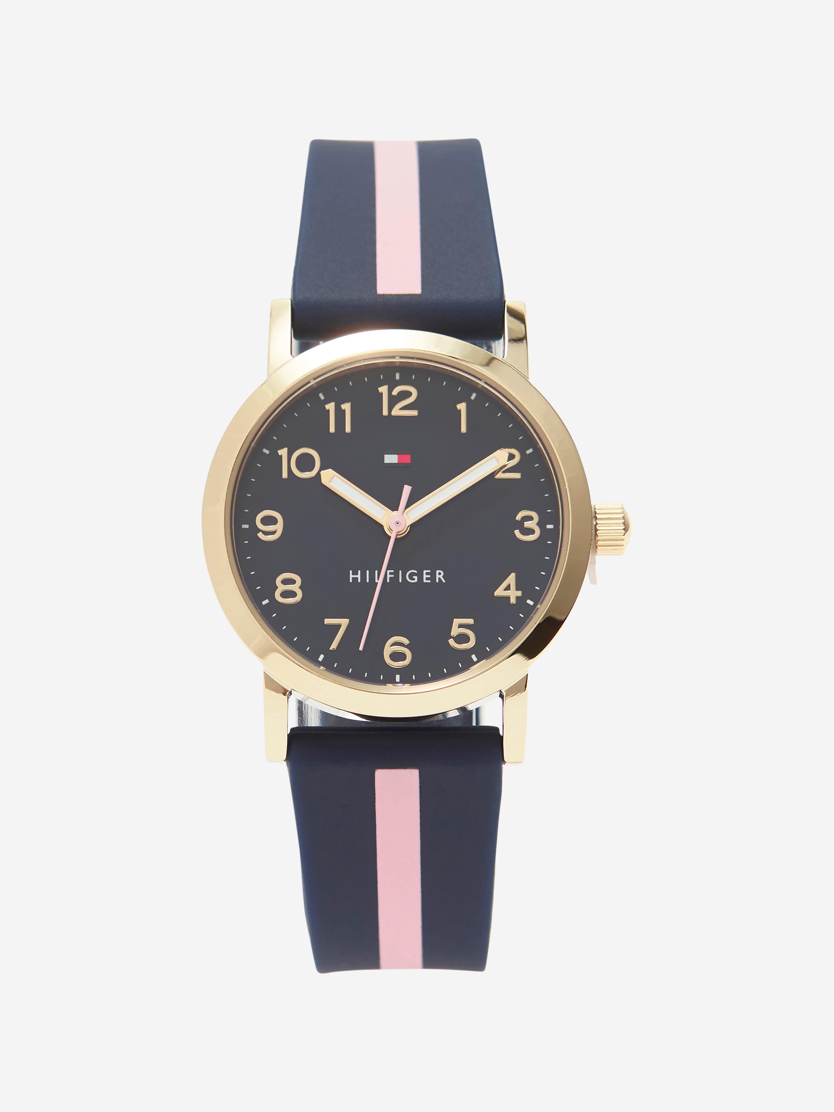 Tommy Hilfiger Girls Strap Watch in Navy (29.5mm)