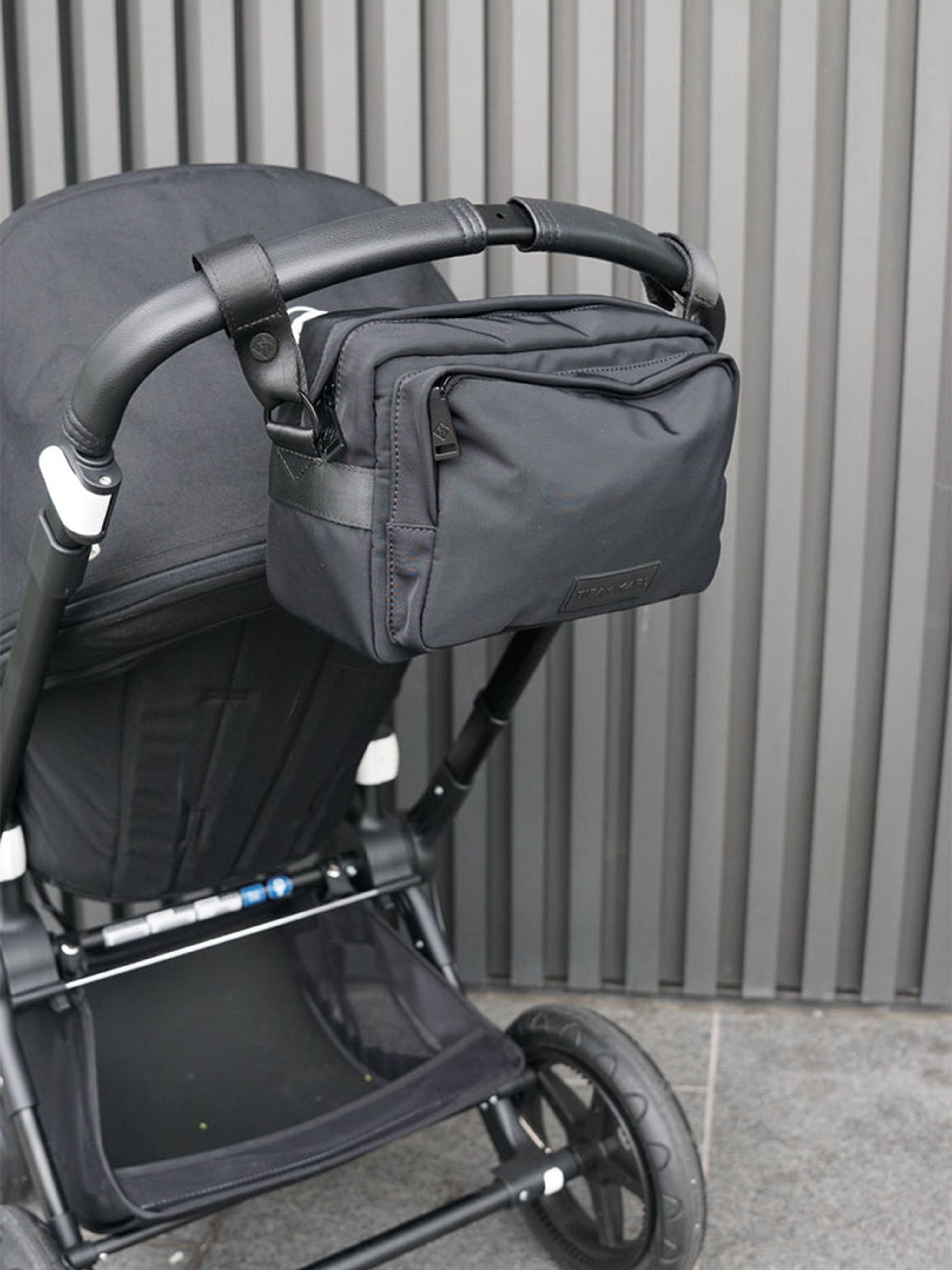 Tiba + Marl Baby Hiro Changing Bag in Black (25cm)