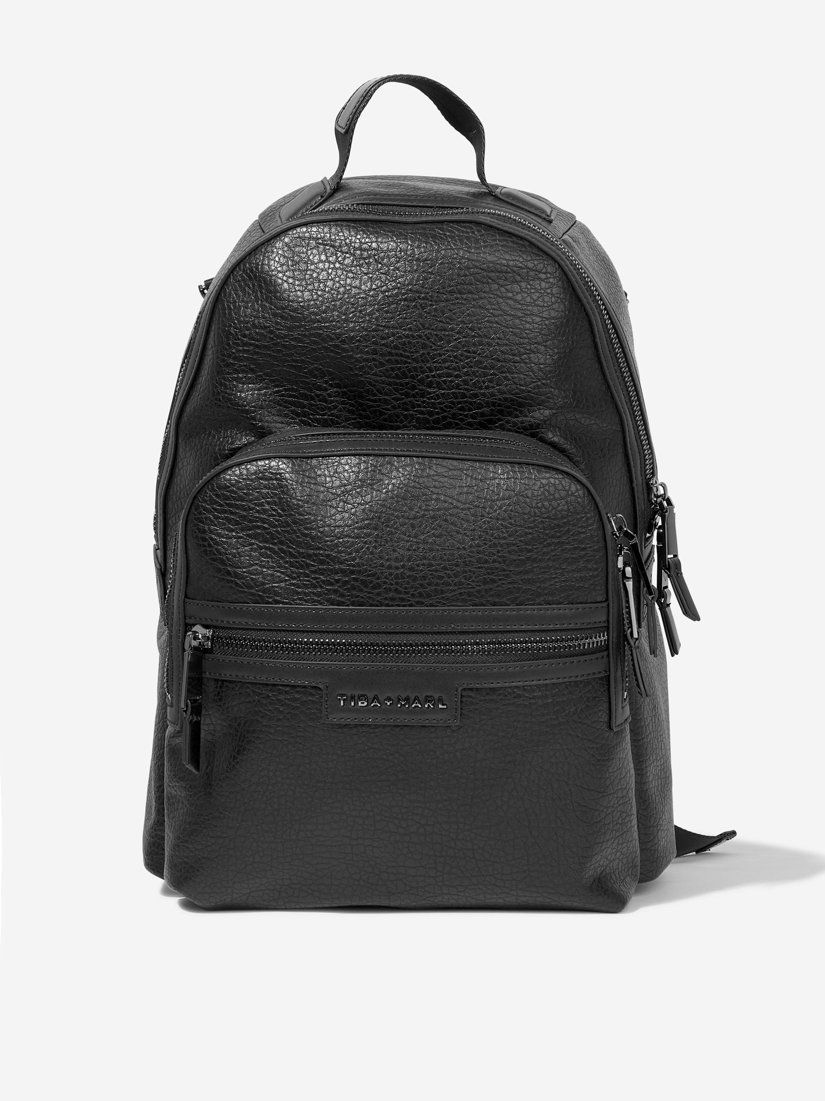 Tiba + Marl Baby Elwood Changing Backpack in Black (42cm)