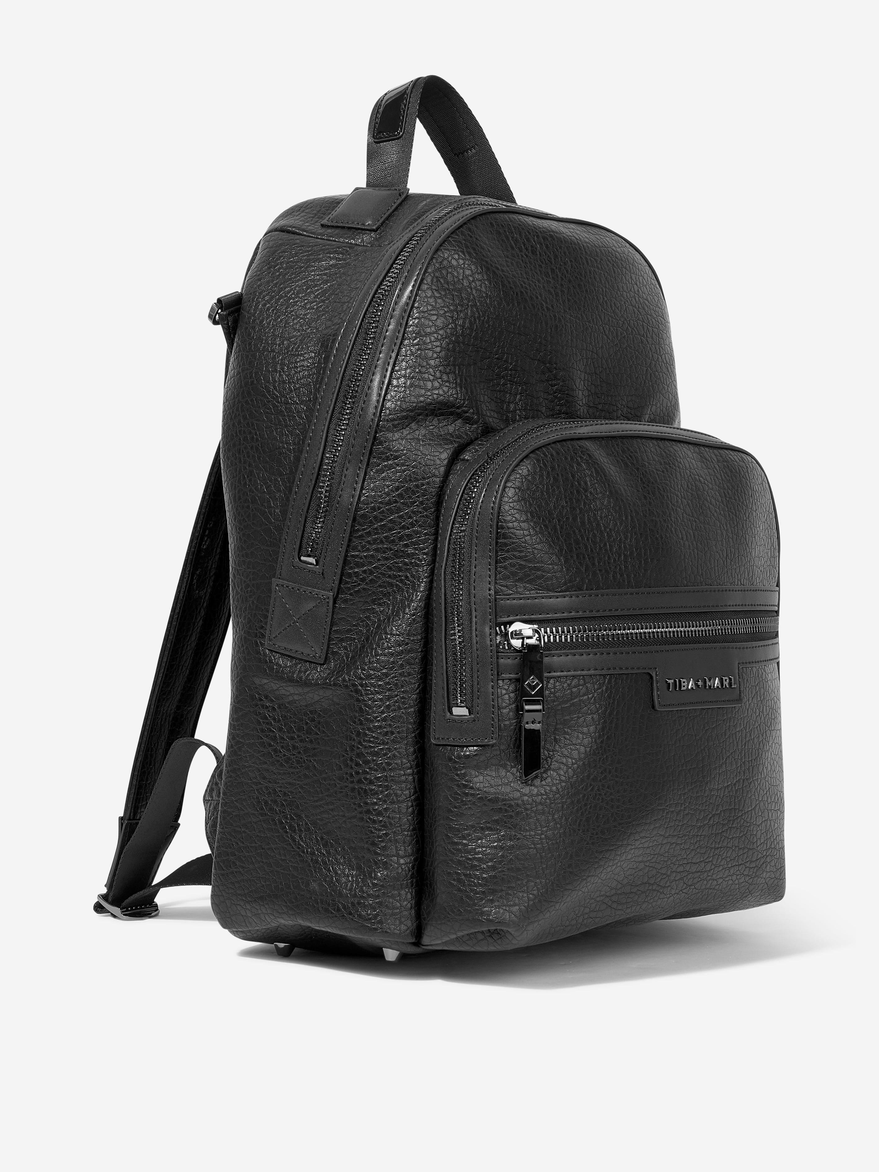 Tiba + Marl Baby Elwood Changing Backpack in Black (42cm)