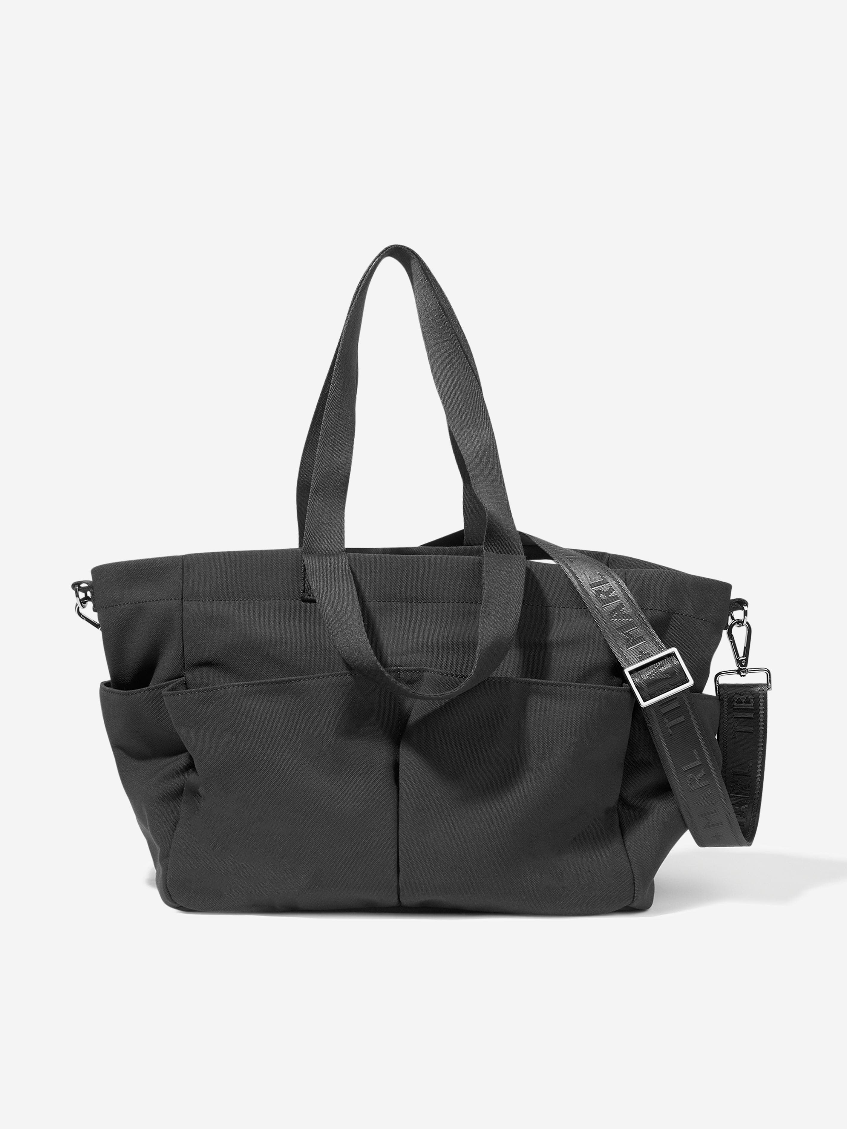 Tiba + Marl Baby The Canvas Tote Bag in Black (30cm)