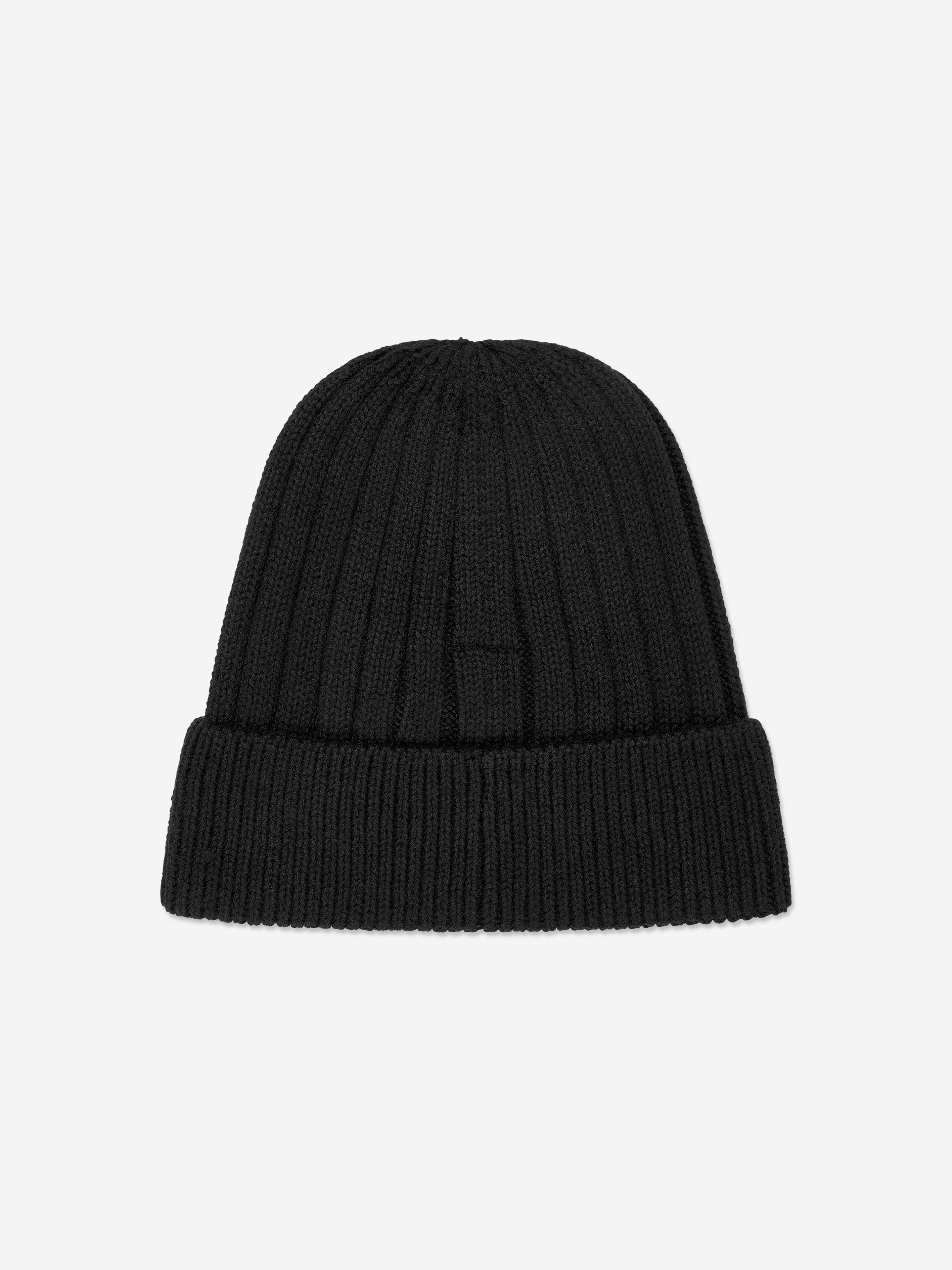 Timberland Boys Knitted Beanie Hat in Black