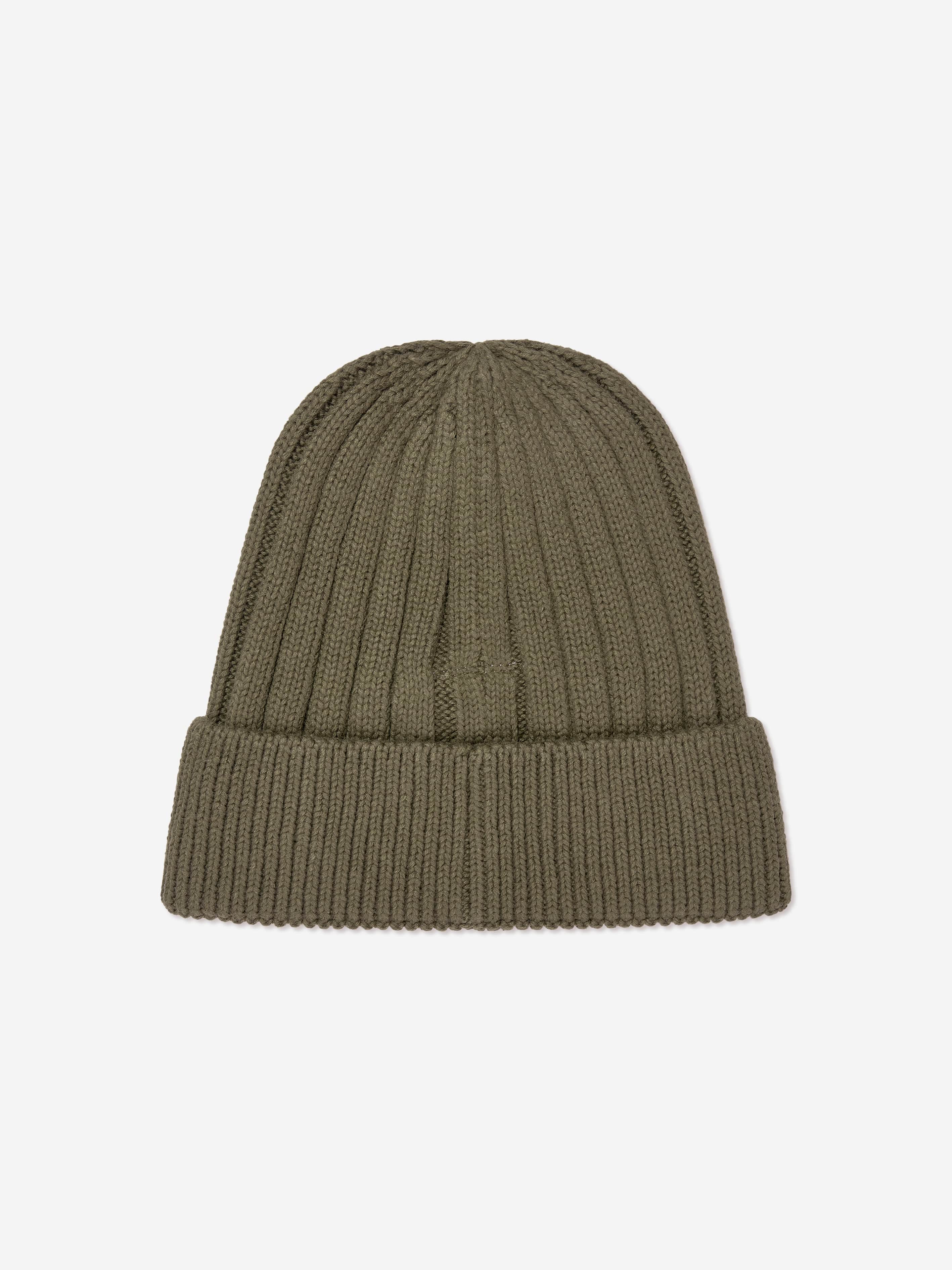 Timberland Boys Knitted Beanie Hat in Green